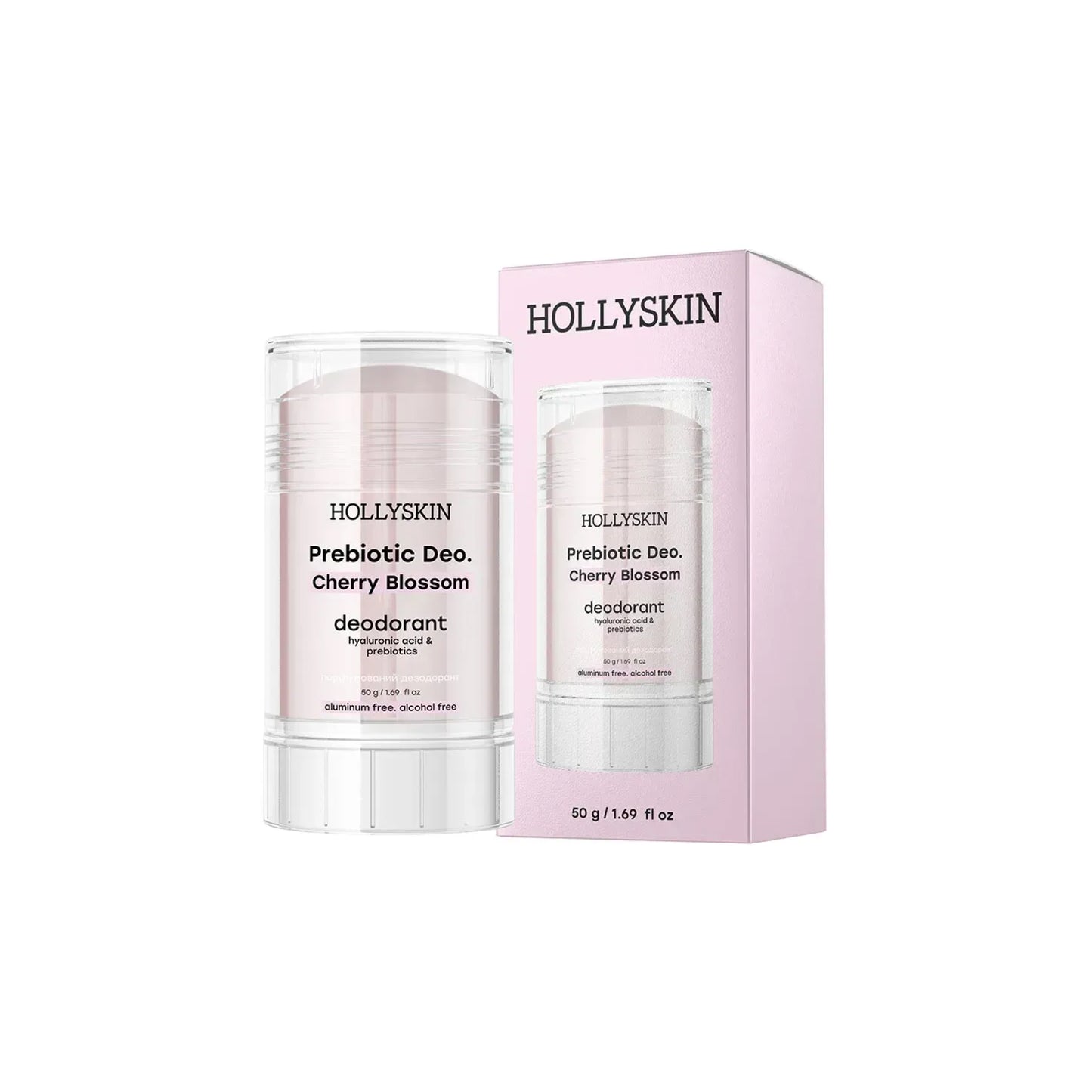 Парфумований дезодорант з гіалуроновою кислотою і пребіотиками Prebiotic Deo Cherry Blossom