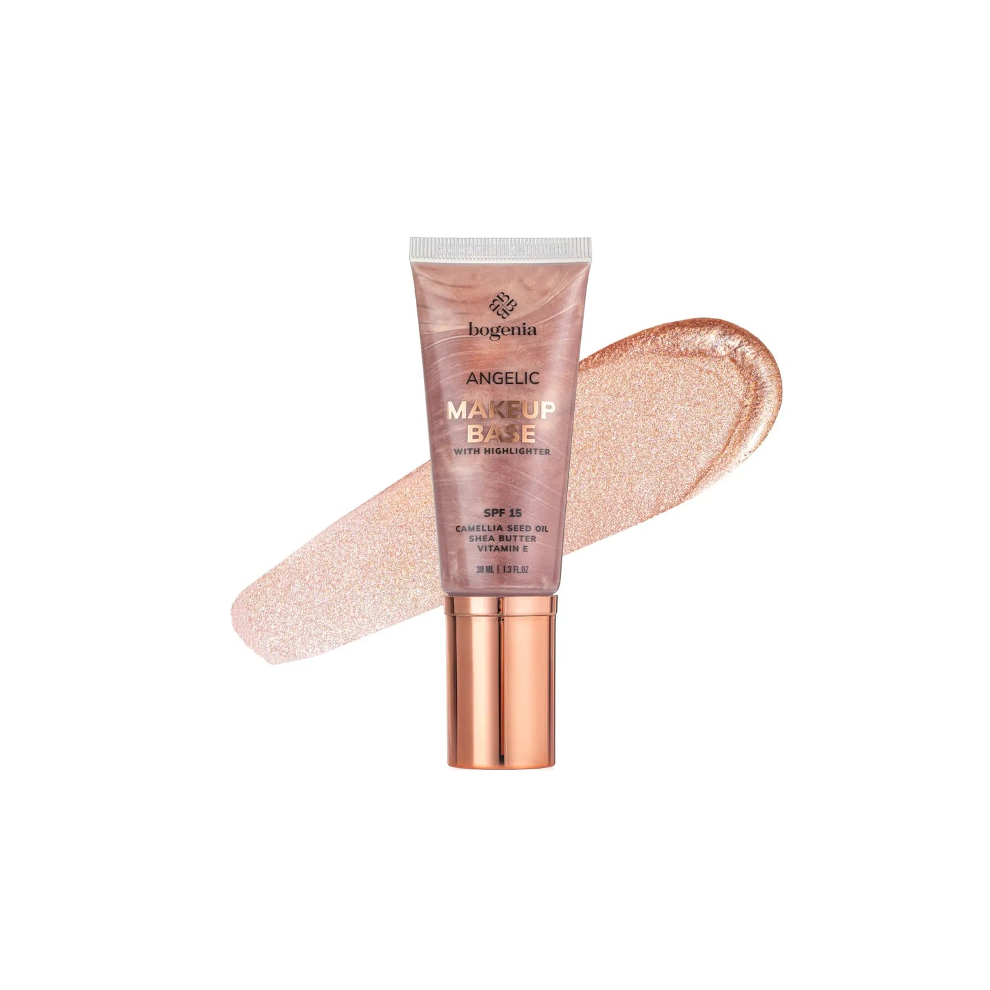 База під макіяж з хайлайтером ANGELIC Makeup Base with Highlighter - №1 - Основа під макіяж