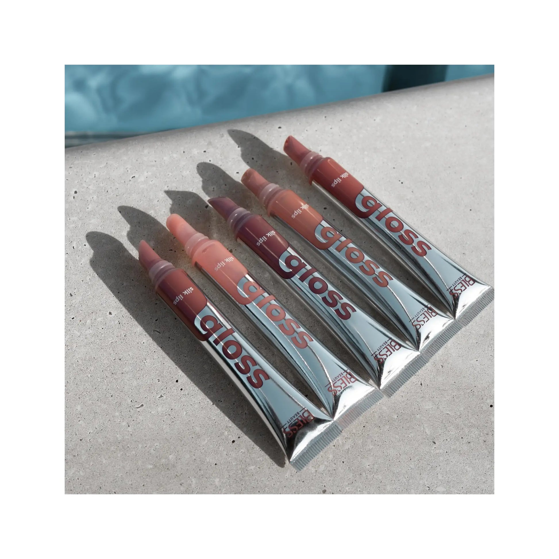 Блиск для губ Gloss Silk Lips - Блиск для губ
