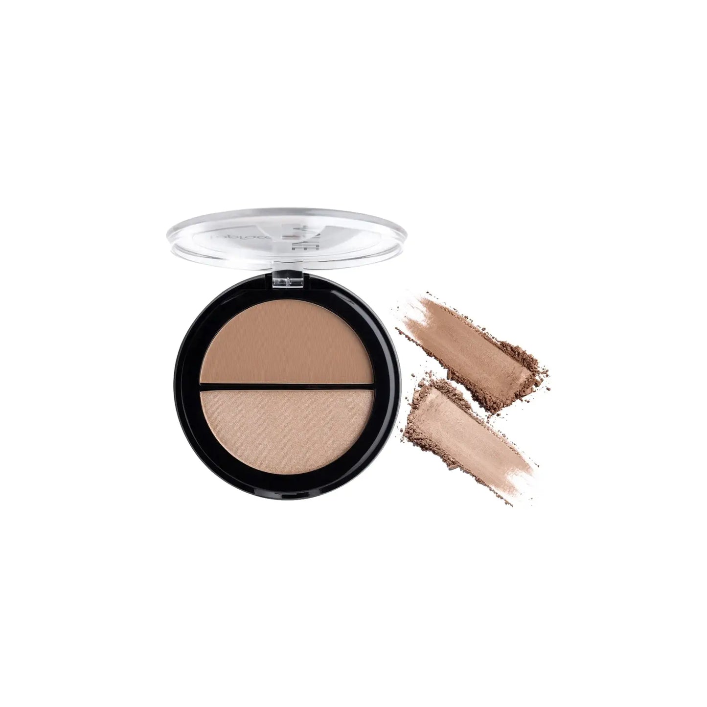 Бронзер-хайлайтер для обличчя Instyle Contour & Highlighter - №2 - Бронзер-Хайлайтер