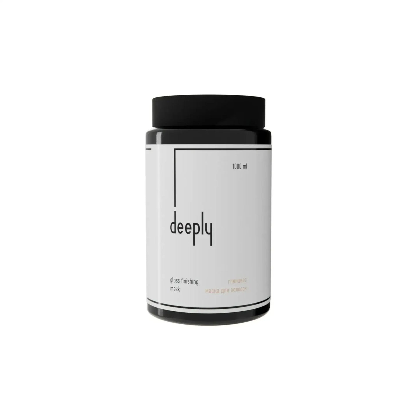 Глянцева маска для волосся Deeply Gloss Finishing - 1000ml - Маска для волосся