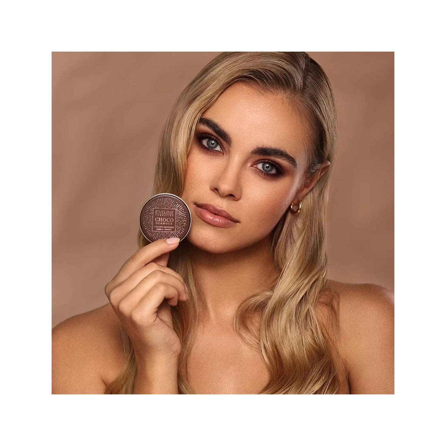 Крем-бронзер для обличчя Choco Glamour Creamy Bronzer - Бронзер