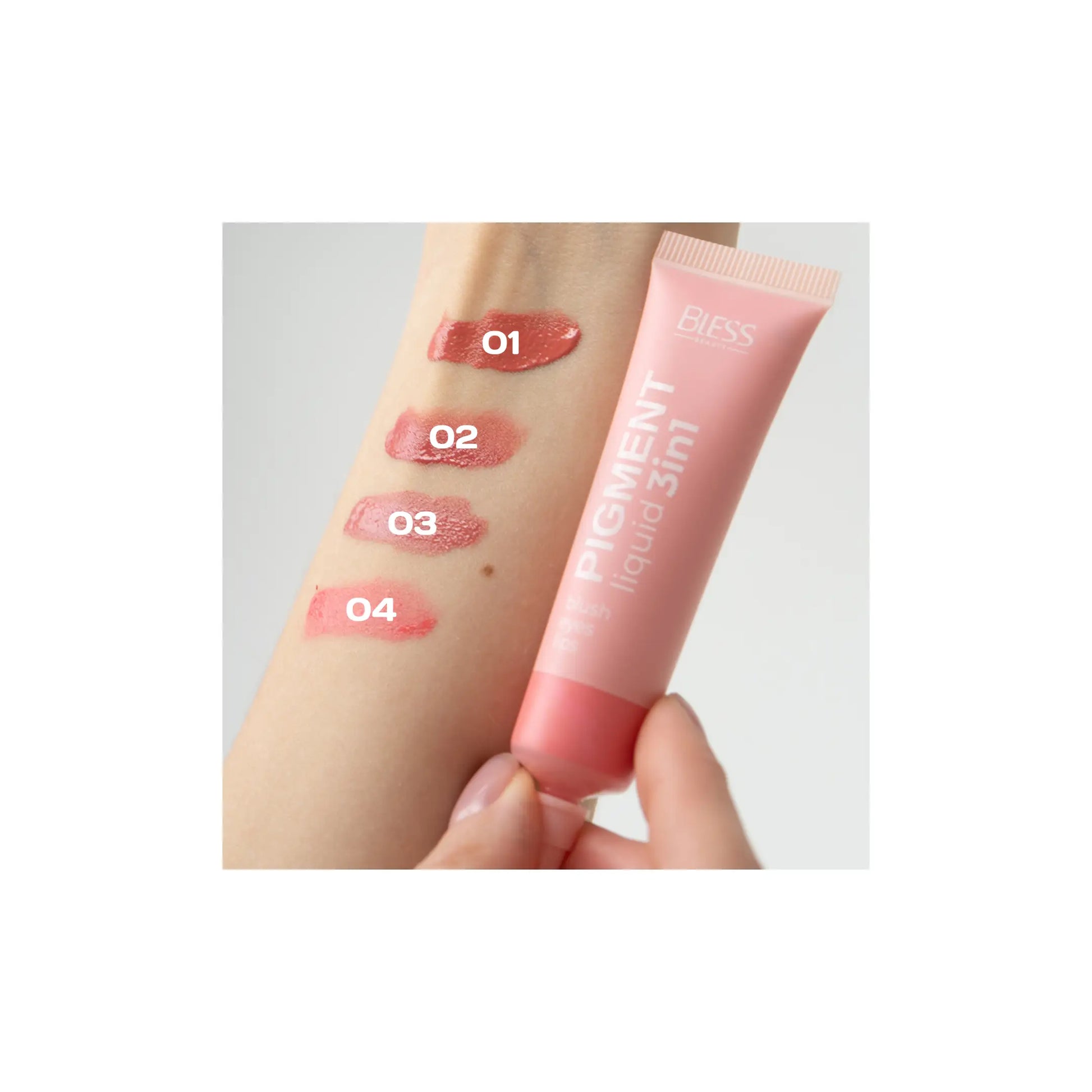 Кремова рум’яна Liquid Pigment 3in1 - Рум’яна