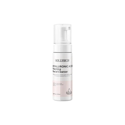 Очищувальна пінка для вмивання з гіалуроновою кислотою Hyaluronic Acid Foaming Facial Cleanser - Пінка для вмивання