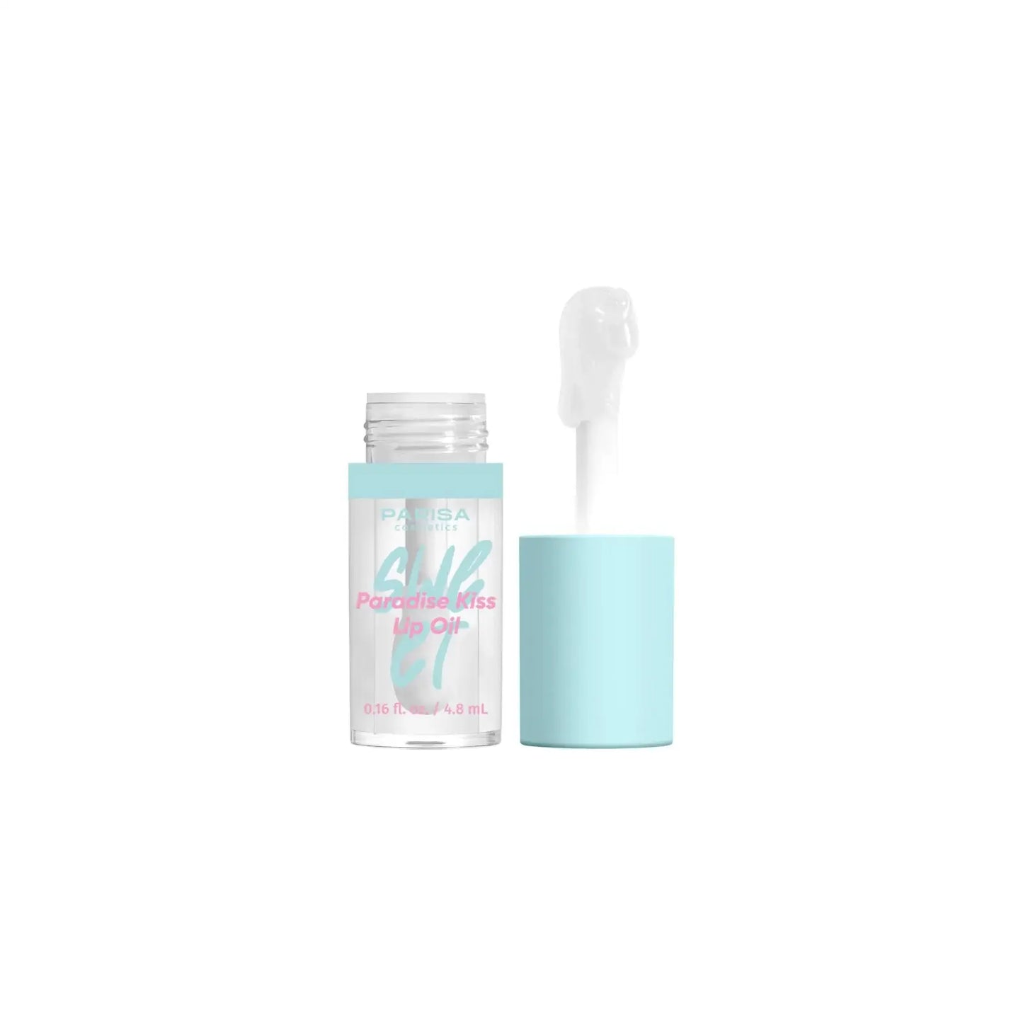 Олійка-блиск для губ Sweet Paradise Kiss Lip Oil - №1 Crystal - Олійка для губ
