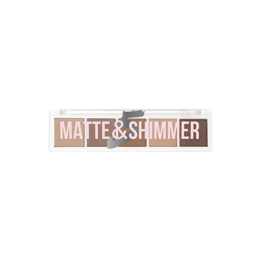 Палетка тіней для повік Matte & Shimmer Eyeshadow Palette - Тіні для повік