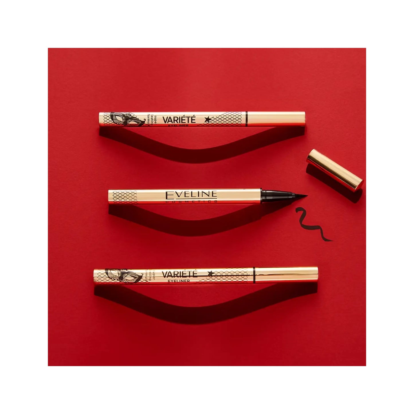 Підводка-фломастер Waterproof Variete Eyeliner - Підводка для очей