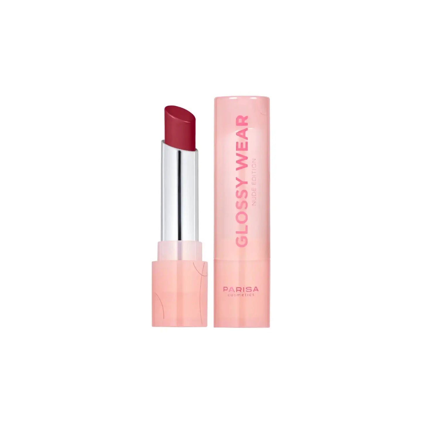 Помада для губ зволожувальна Glossy Wear - №604 Petal Rose - Помада для губ