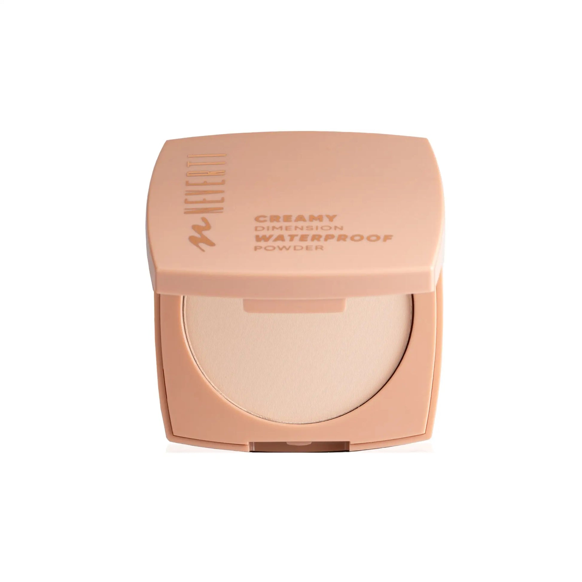 Пудра для обличчя водостійка компактна Creamy Dimension - №1 Porcelain Beige - Пудра для обличчя
