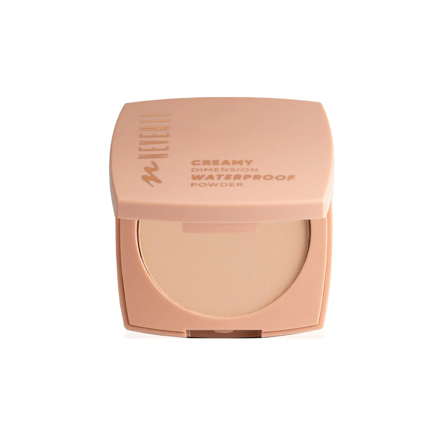 Пудра для обличчя водостійка компактна Creamy Dimension - №4 Almond Beige - Пудра для обличчя