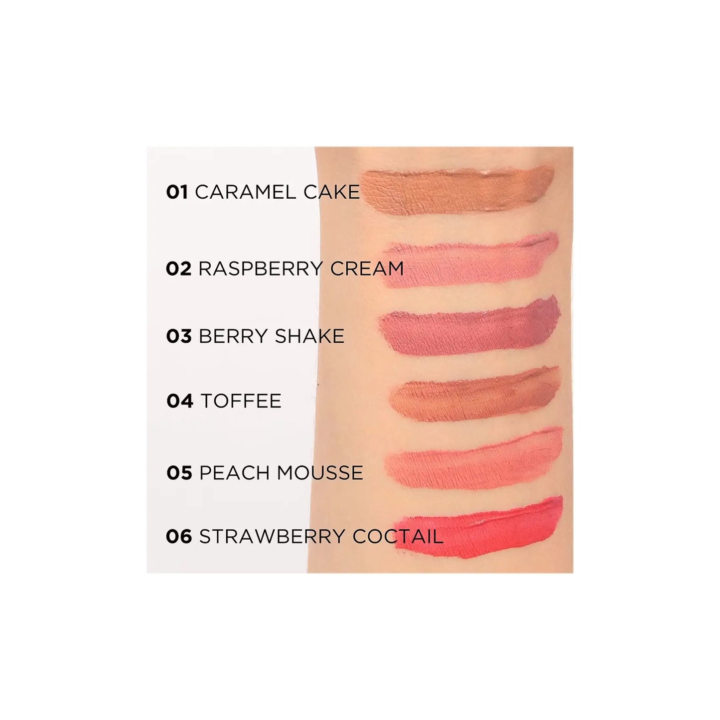 Рідка помада для губ Variete Satin Matt Lip Liquid Lipstick - Рідка помада