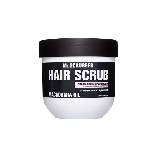 Скраб для шкіри голови і волосся Hair Scrub Macadamia Oil - Скраб для шкіри голови
