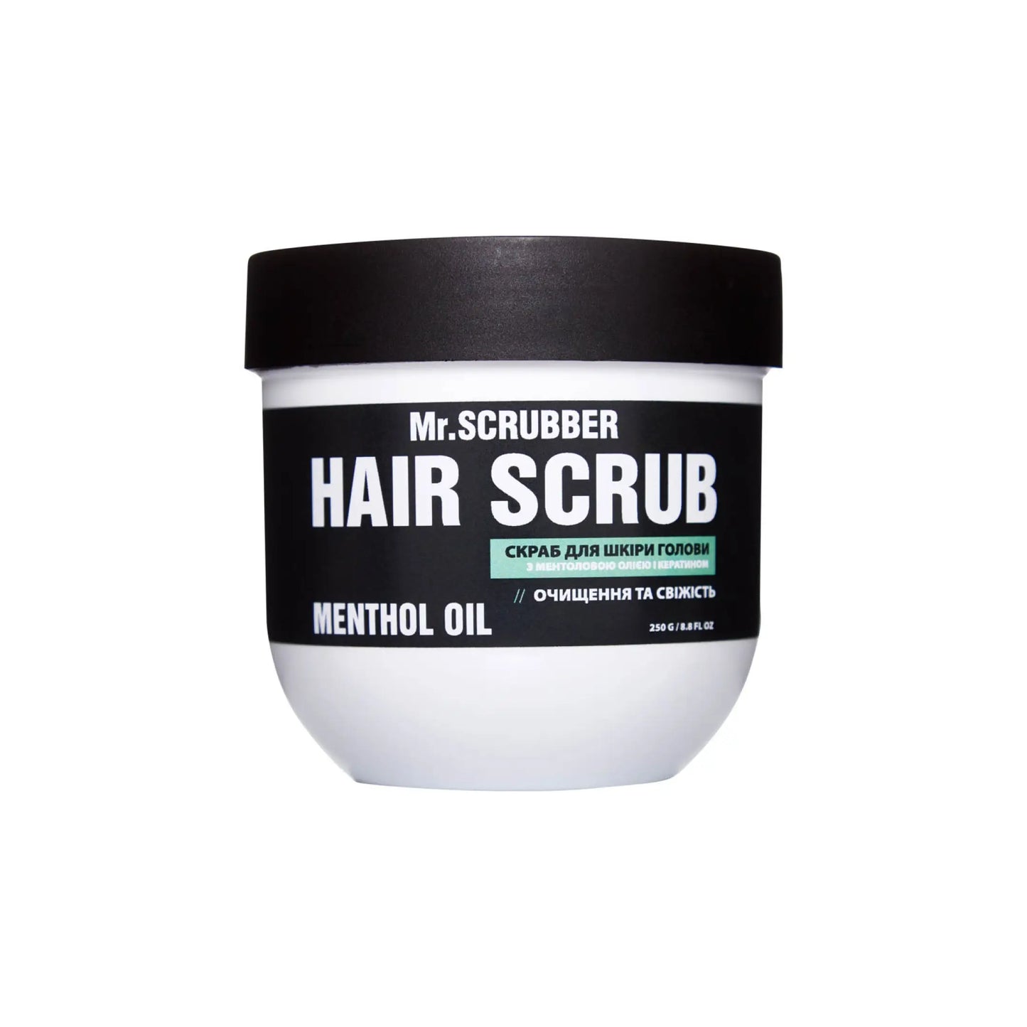 Скраб для шкіри голови і волосся Hair Scrub Menthol Oil - Скраб для шкіри голови