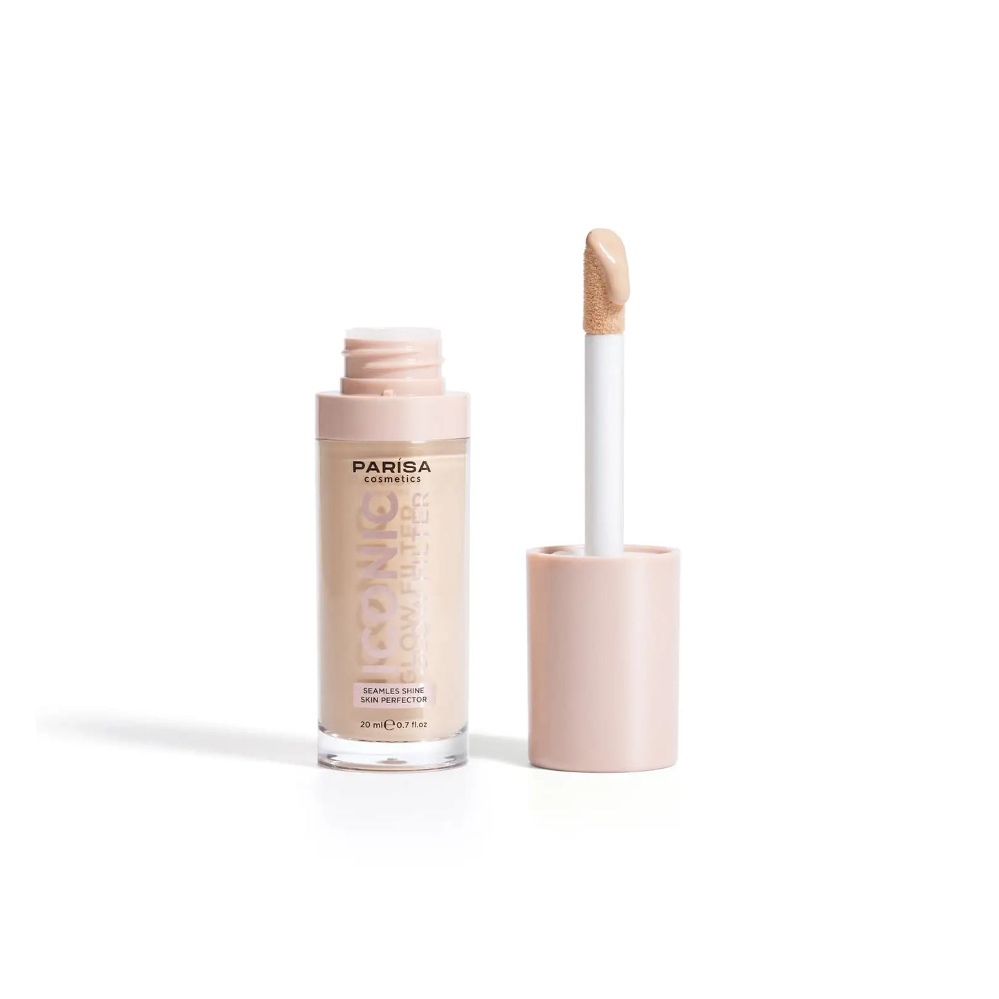 Тональна основа-флюїд з ефектом сяйва Iconic Glow Filter - №1 Porcelain Glow - Тональна основа