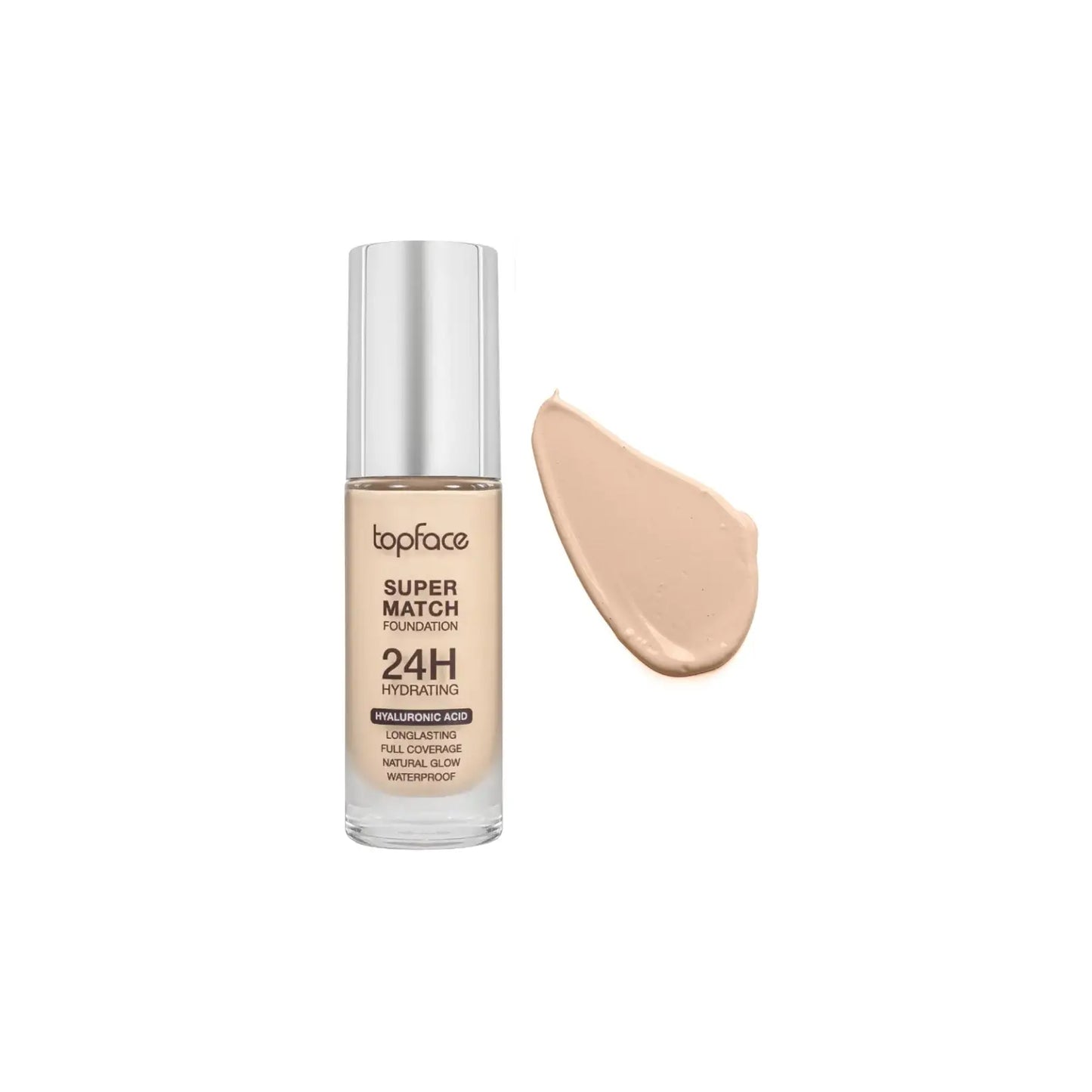 Тональний крем Super Match 24H Foundation - №1 Ivory Nude – Слонова кістка - Тональна основа