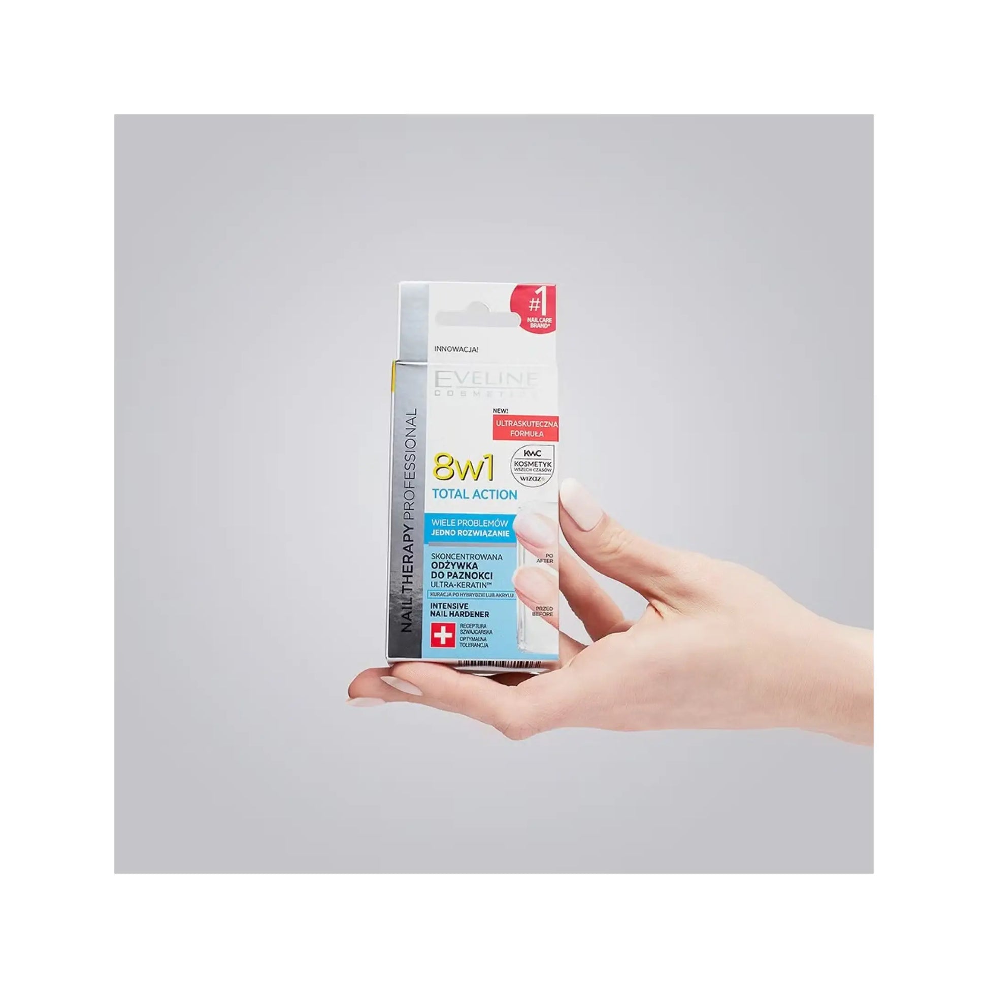Засіб для відновлення нігтів 8 в 1 Nail Therapy Total Action - Догляд за нігтями