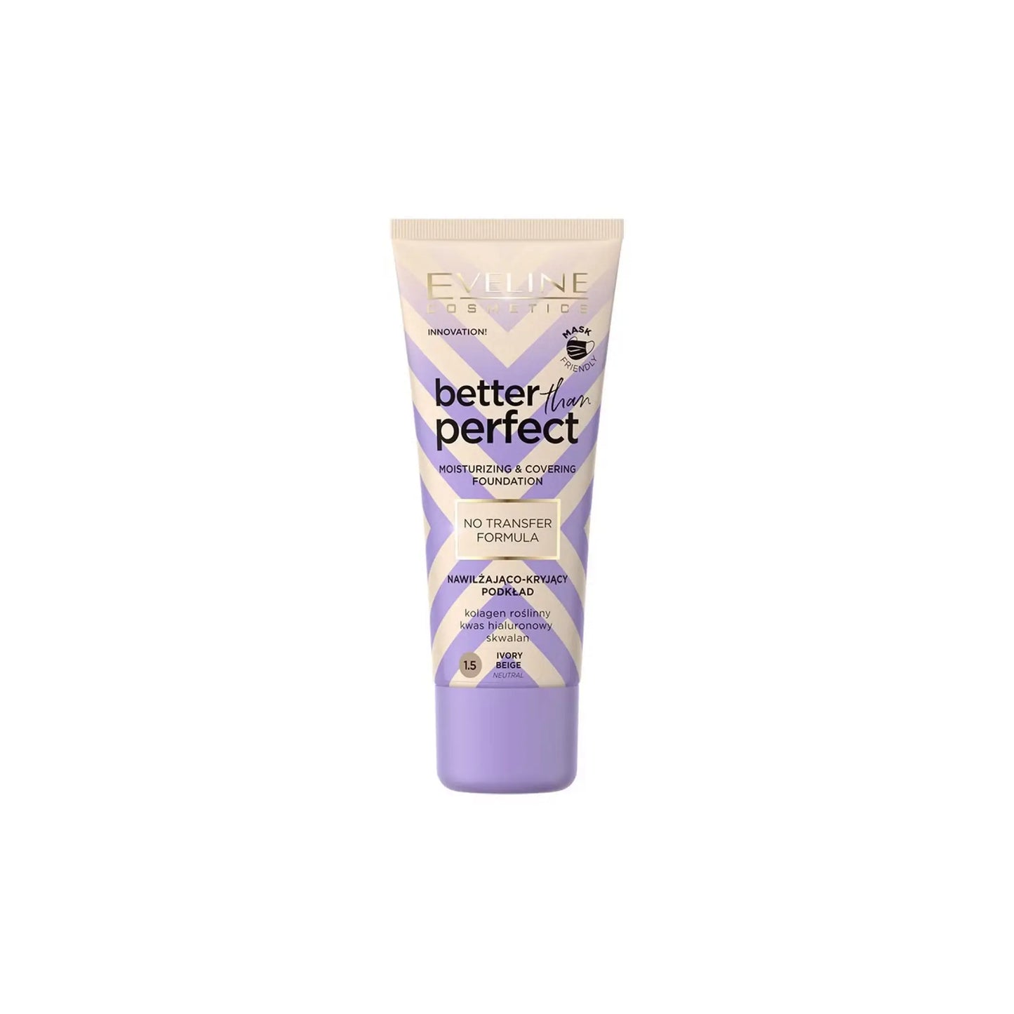 Зволожувальна тональна основа Better Than Perfect Foundation - №1.5 Ivory Beige - Тональна основа