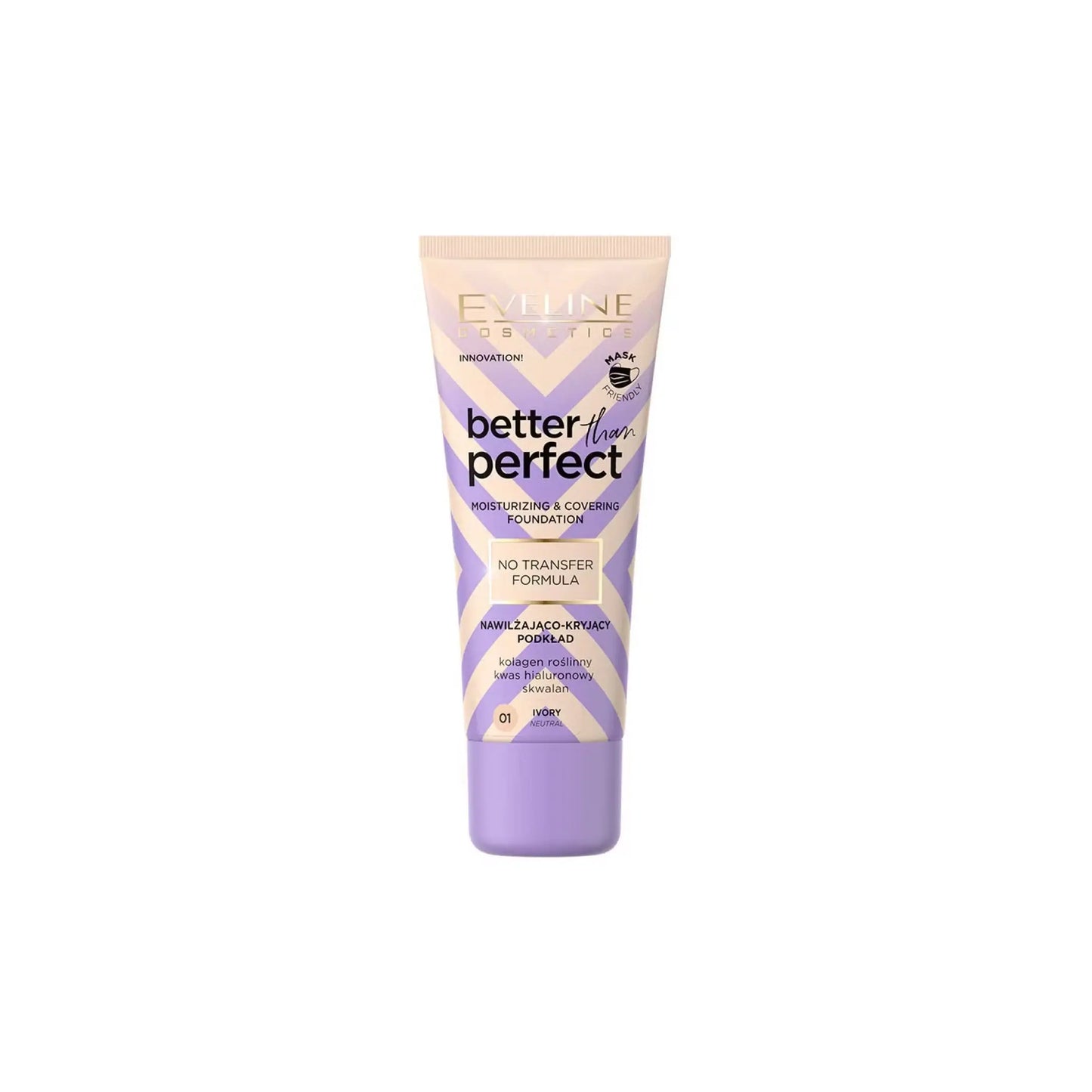 Зволожувальна тональна основа Better Than Perfect Foundation - №1 Ivory - Тональна основа