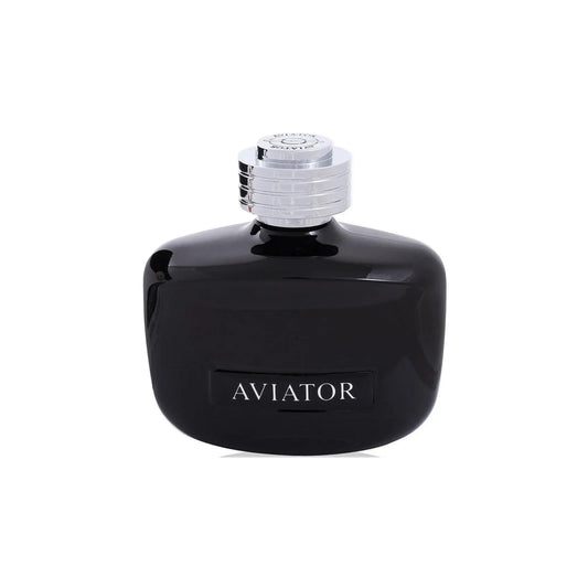 Aviator Black Leather Man