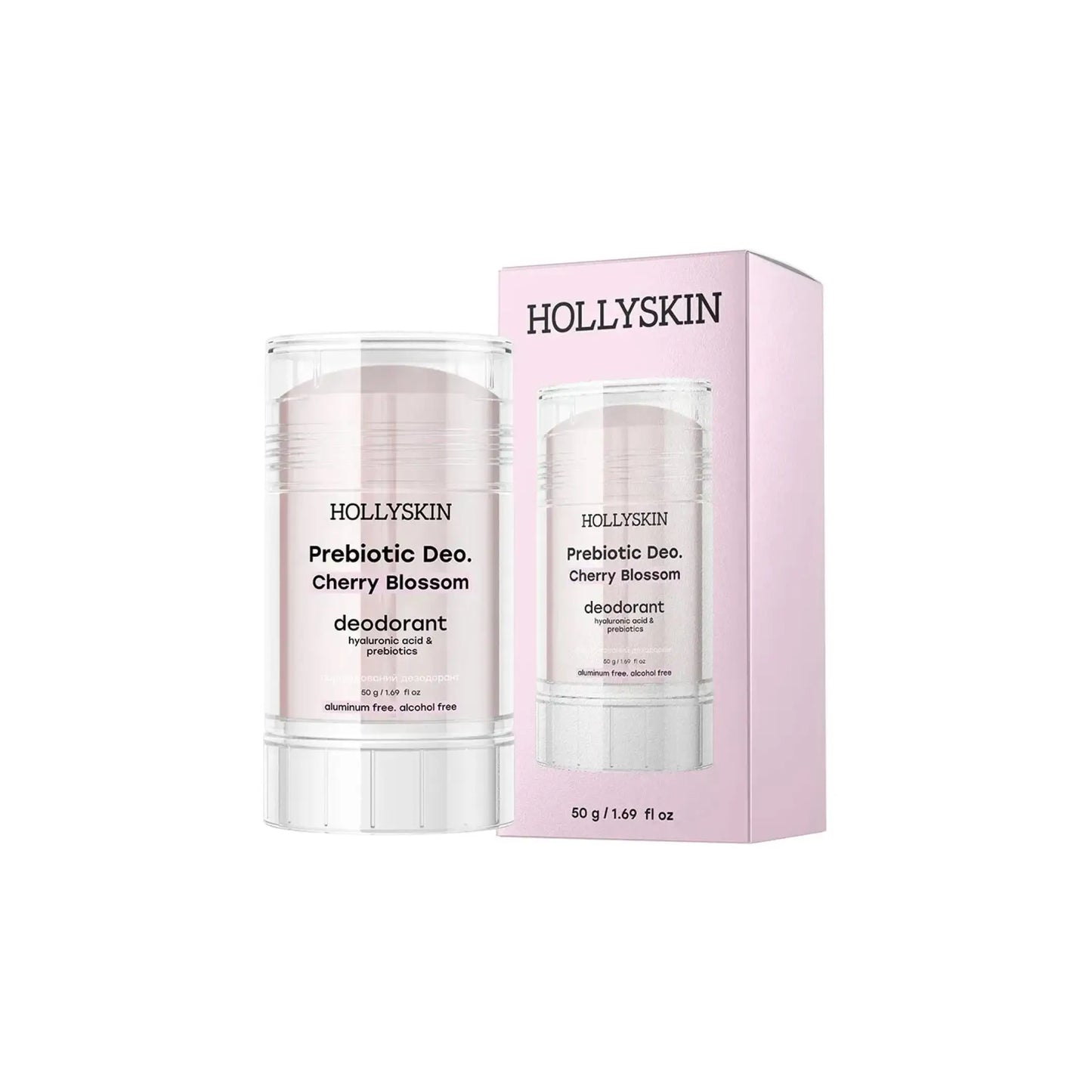 Парфумований дезодорант з гіалуроновою кислотою і пребіотиками Prebiotic Deo Cherry Blossom