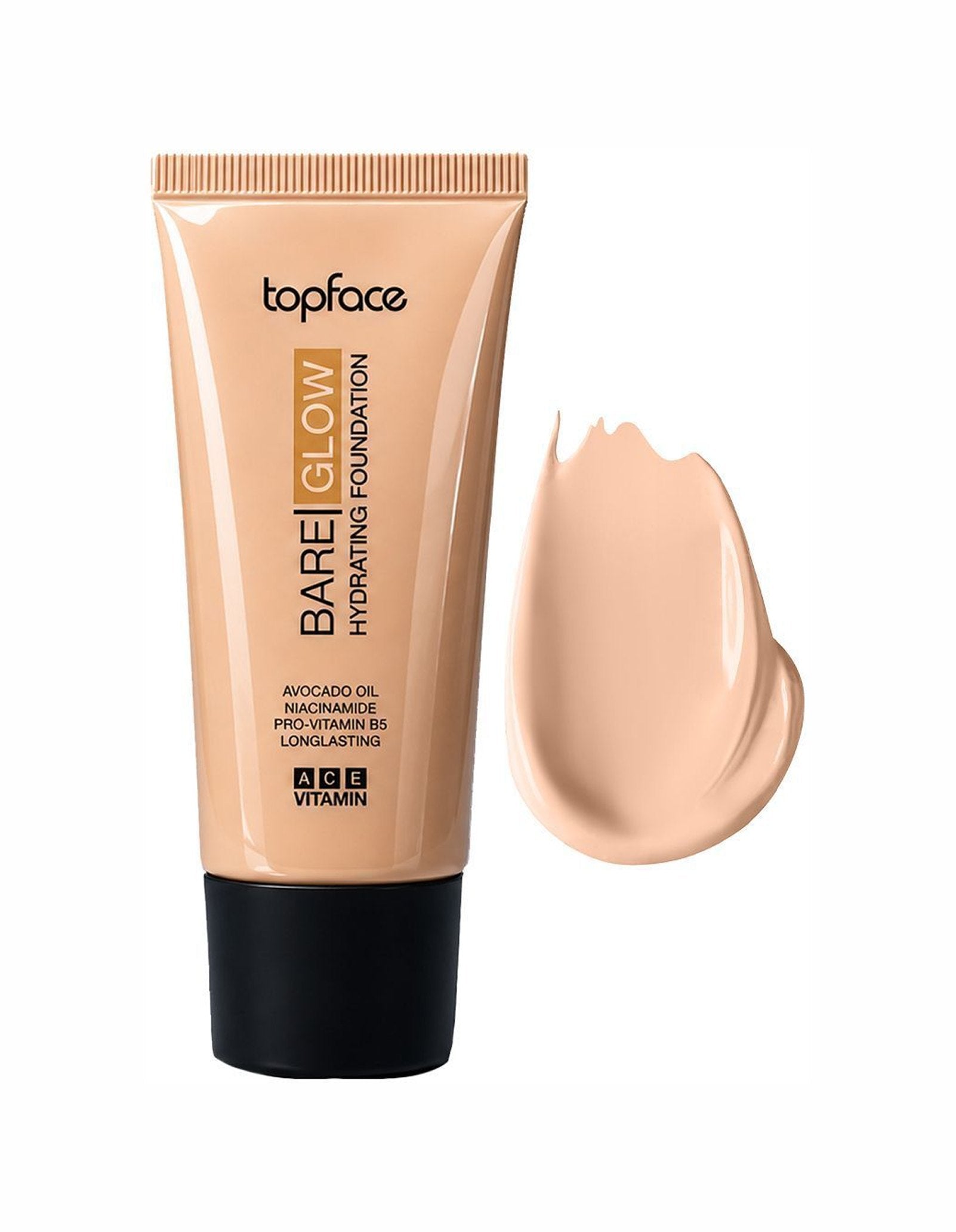 Тональний крем Bare Glow Hydrating Foundation — №001 Ivory Dawn