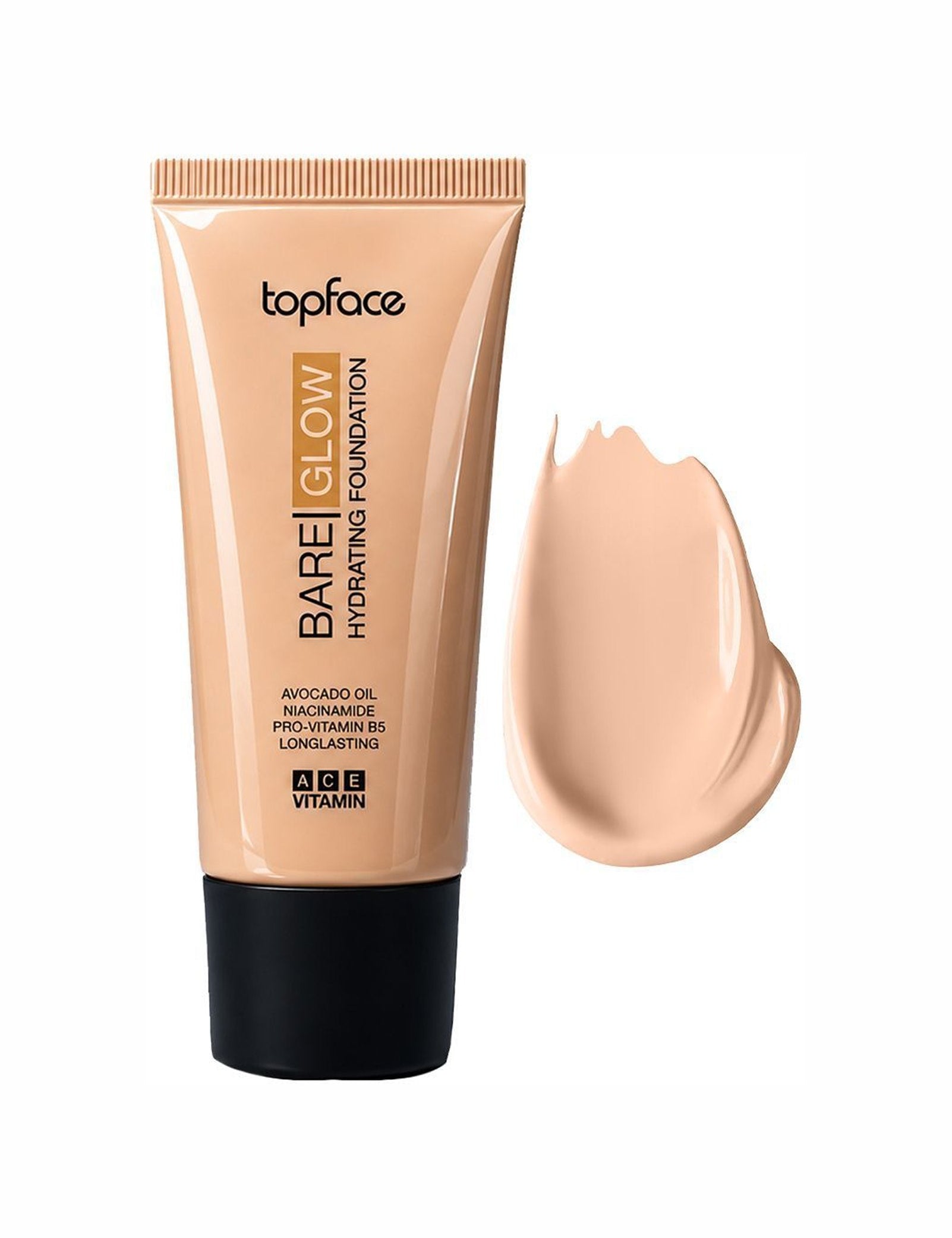 Тональний крем Bare Glow Hydrating Foundation — №001 Ivory Dawn