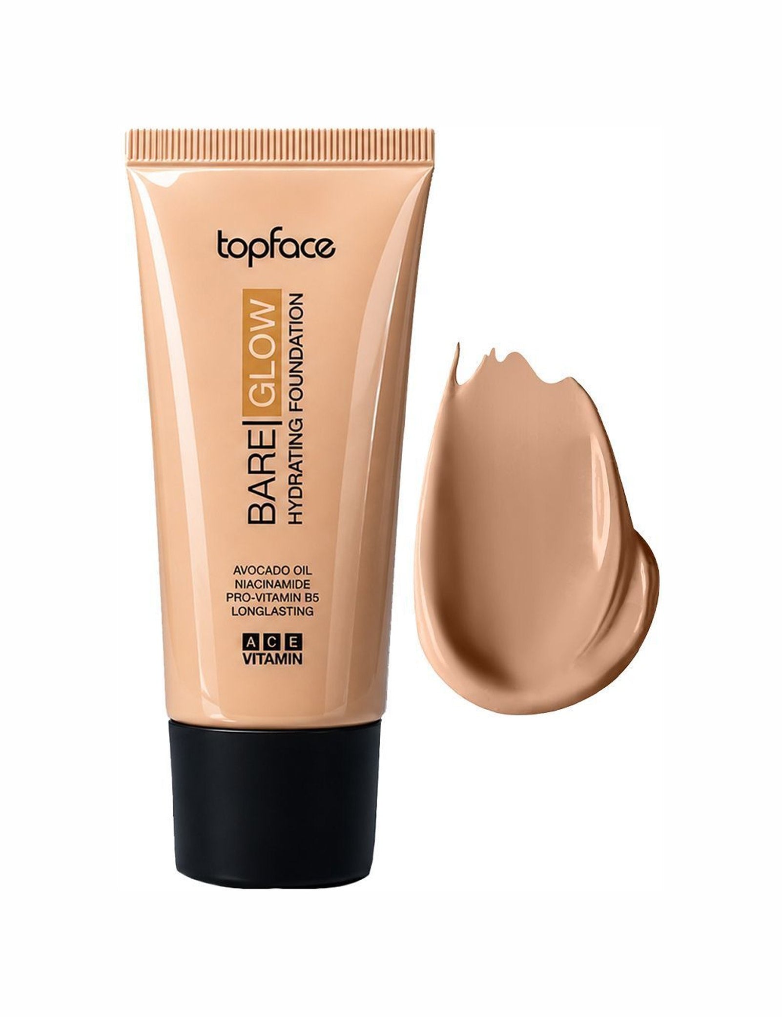 Тональний крем Bare Glow Hydrating Foundation — №004 Desert Stone