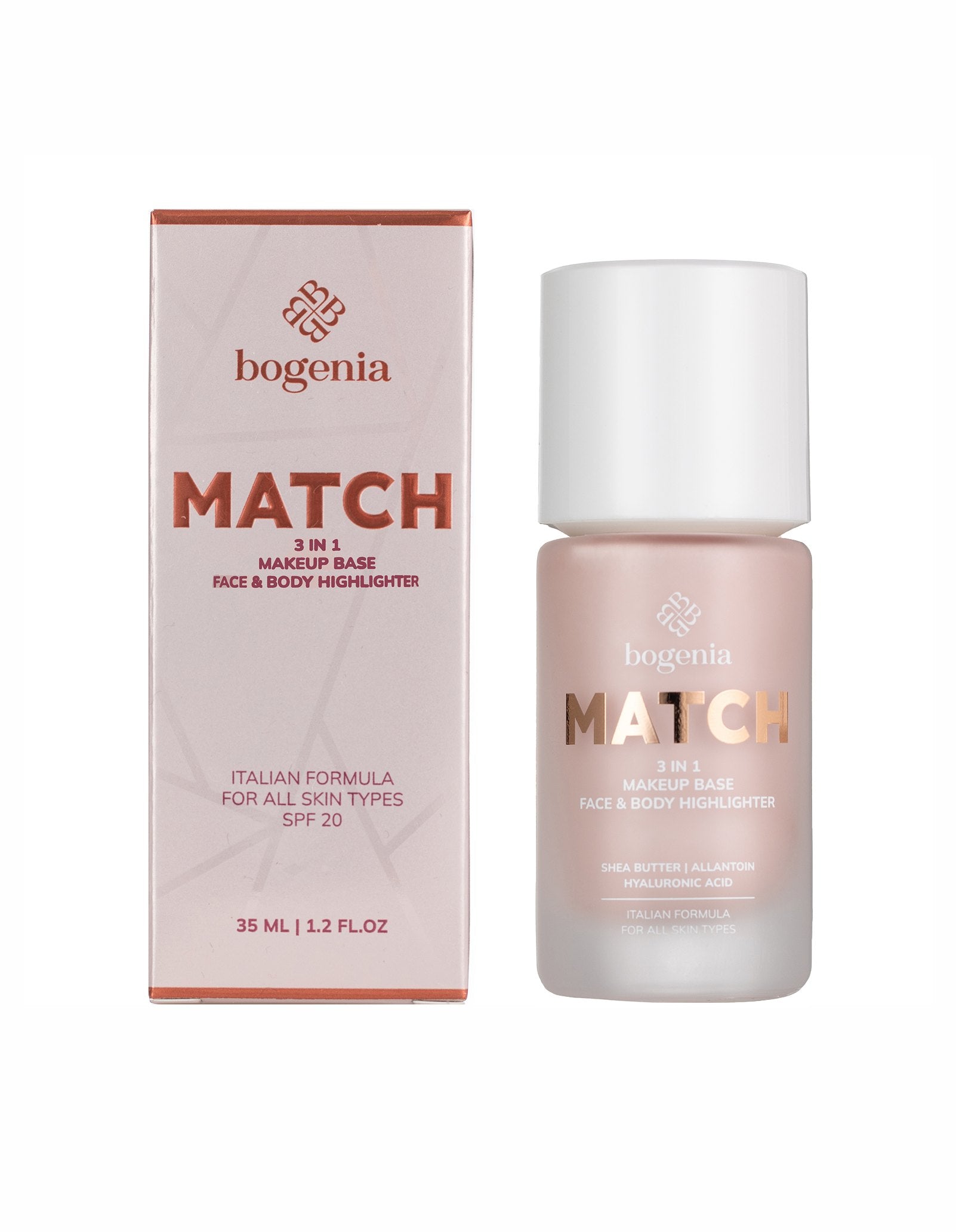 База-хайлайтер MATCH 3 in 1 Makeup