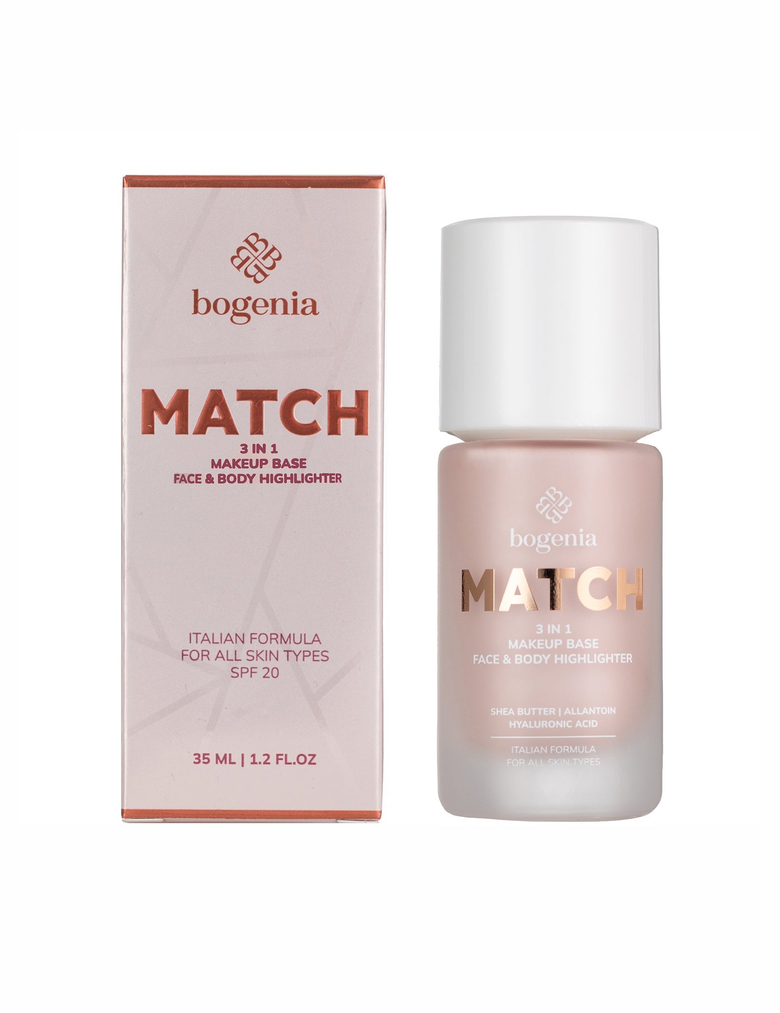 База-хайлайтер MATCH 3 in 1 Makeup