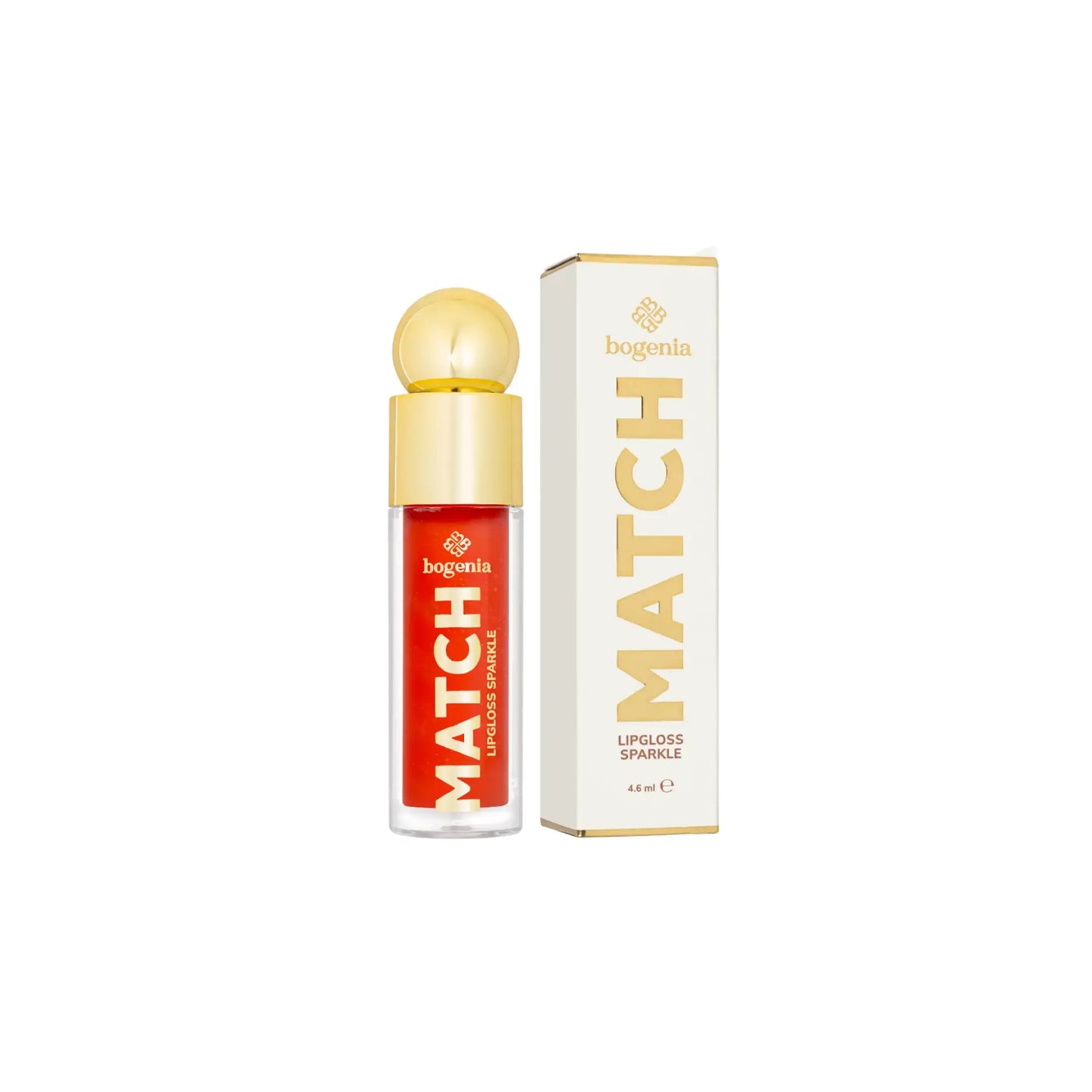 Блиск для губ Match Lipgloss Sparkle - №2 Classic Red - Блиск для губ