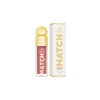 Блиск для губ Match Lipgloss Sparkle - №5 Warm Caramel - Блиск для губ