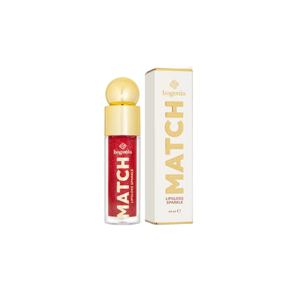 Блиск для губ Match Lipgloss Sparkle - №8 Bright Ruby - Блиск для губ