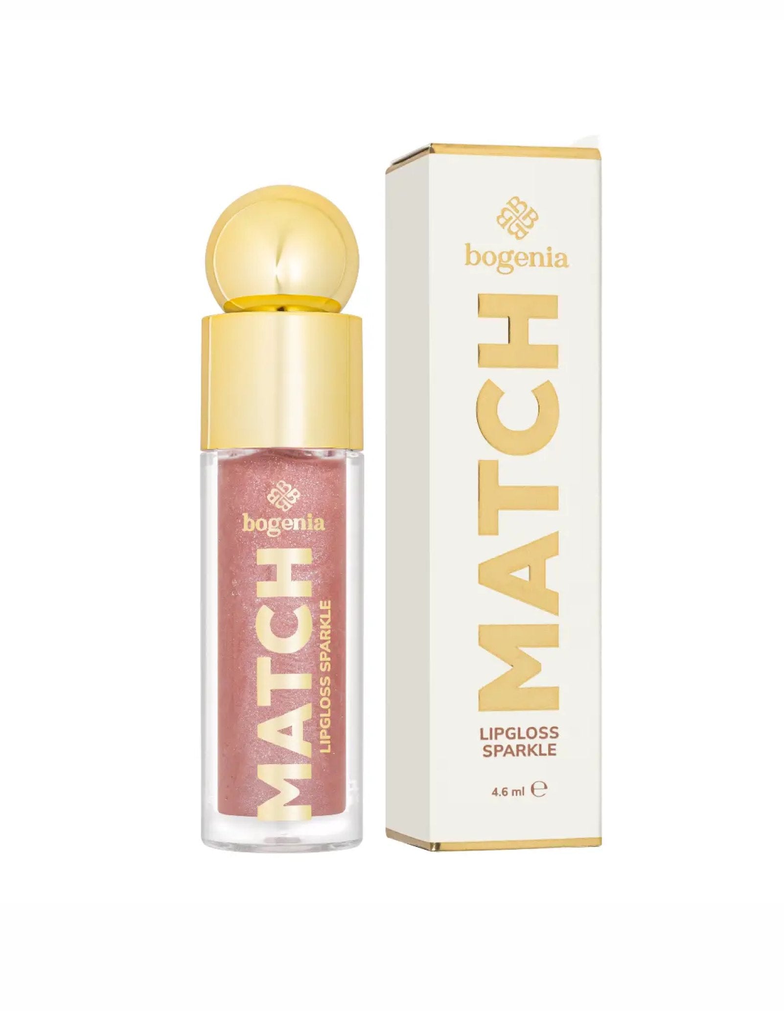 Блиск для губ Match Lipgloss Sparkle — №4 Powder Pink