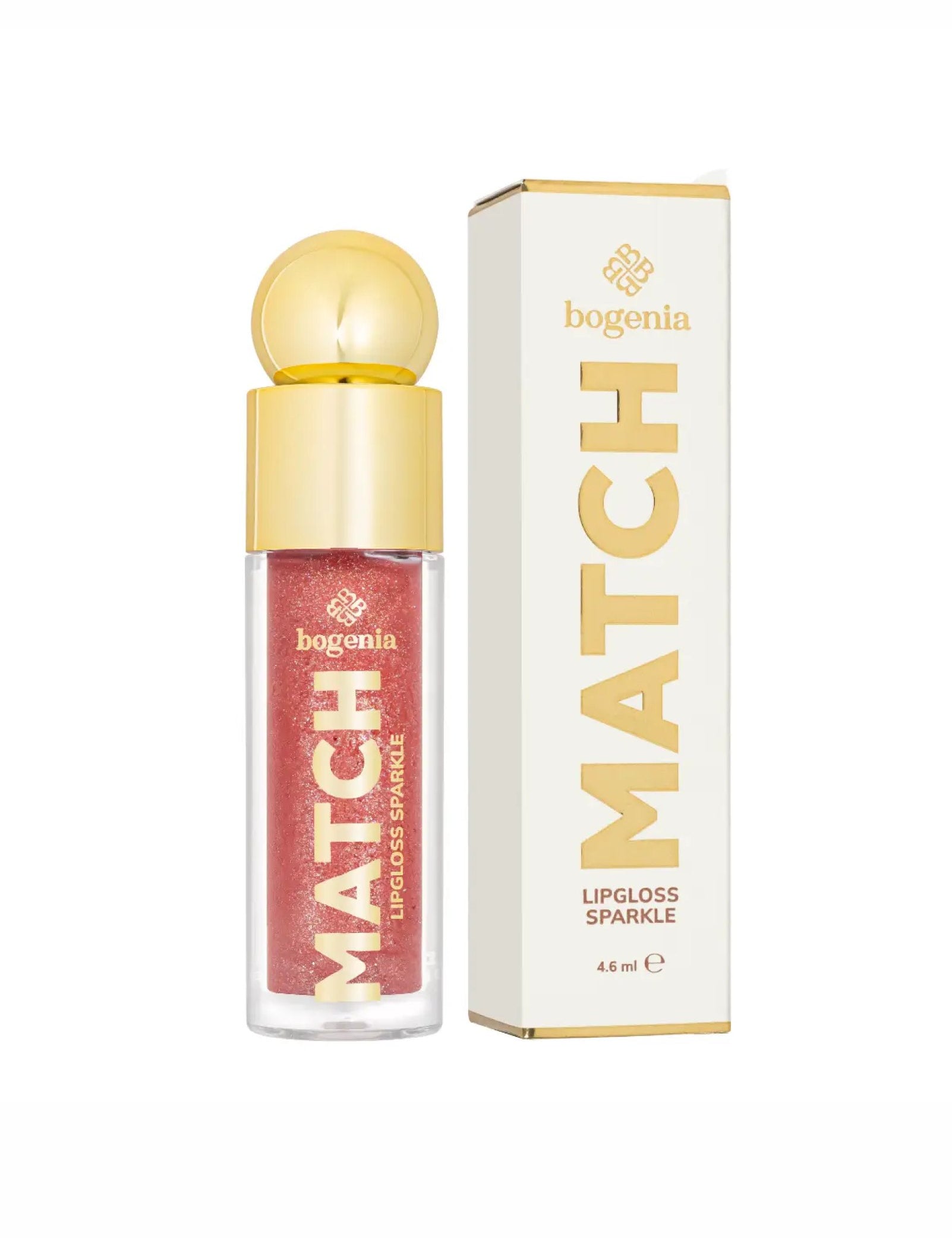 Блиск для губ Match Lipgloss Sparkle — №7 Pink Metallic