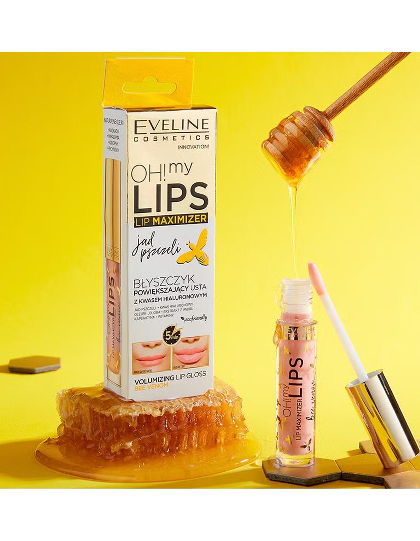 Блиск для губ OH! My Lips Lip Maximizer Bee Wenom — фото 6