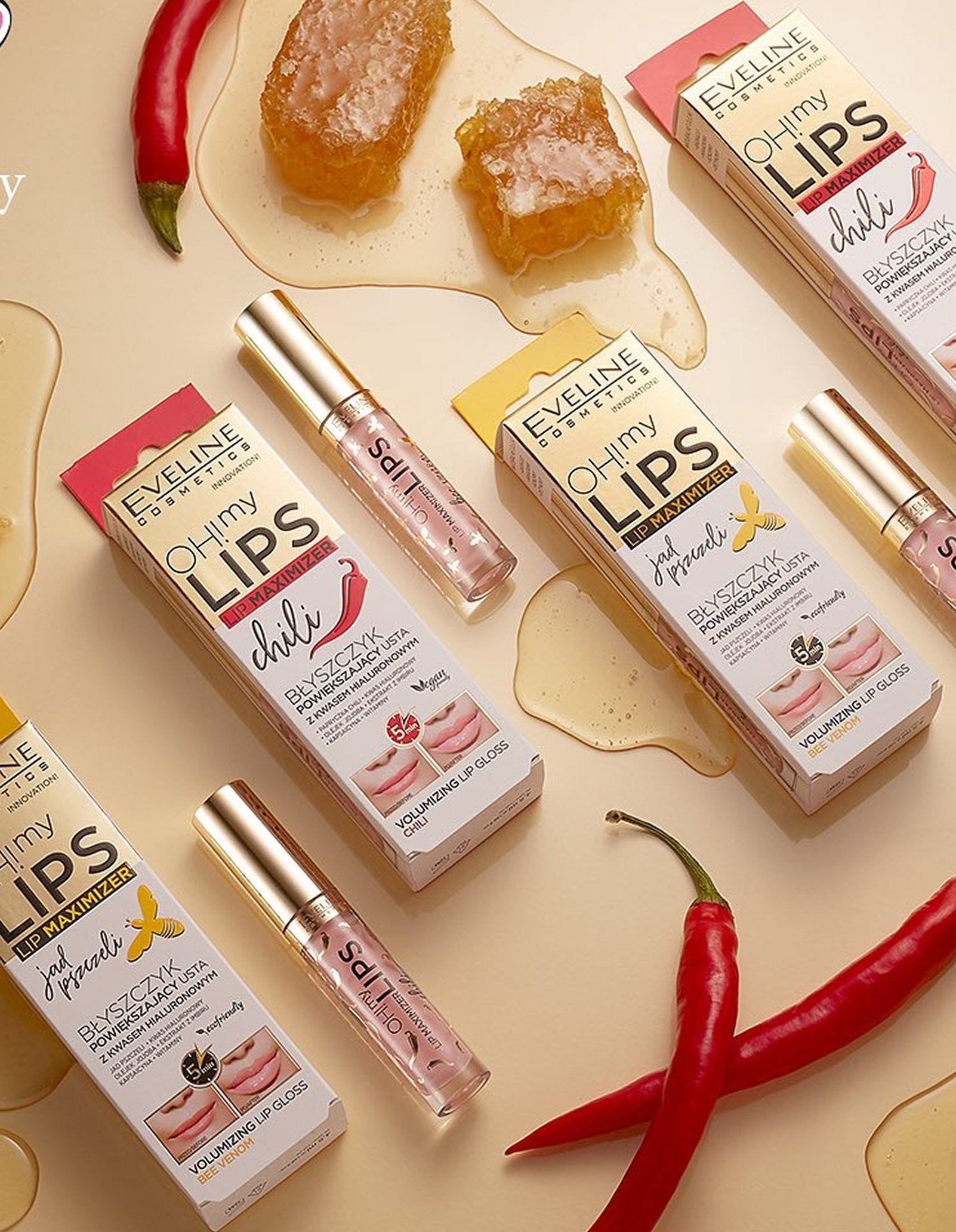 Блиск для губ OH! My Lips Lip Maximizer Bee Wenom — фото 8