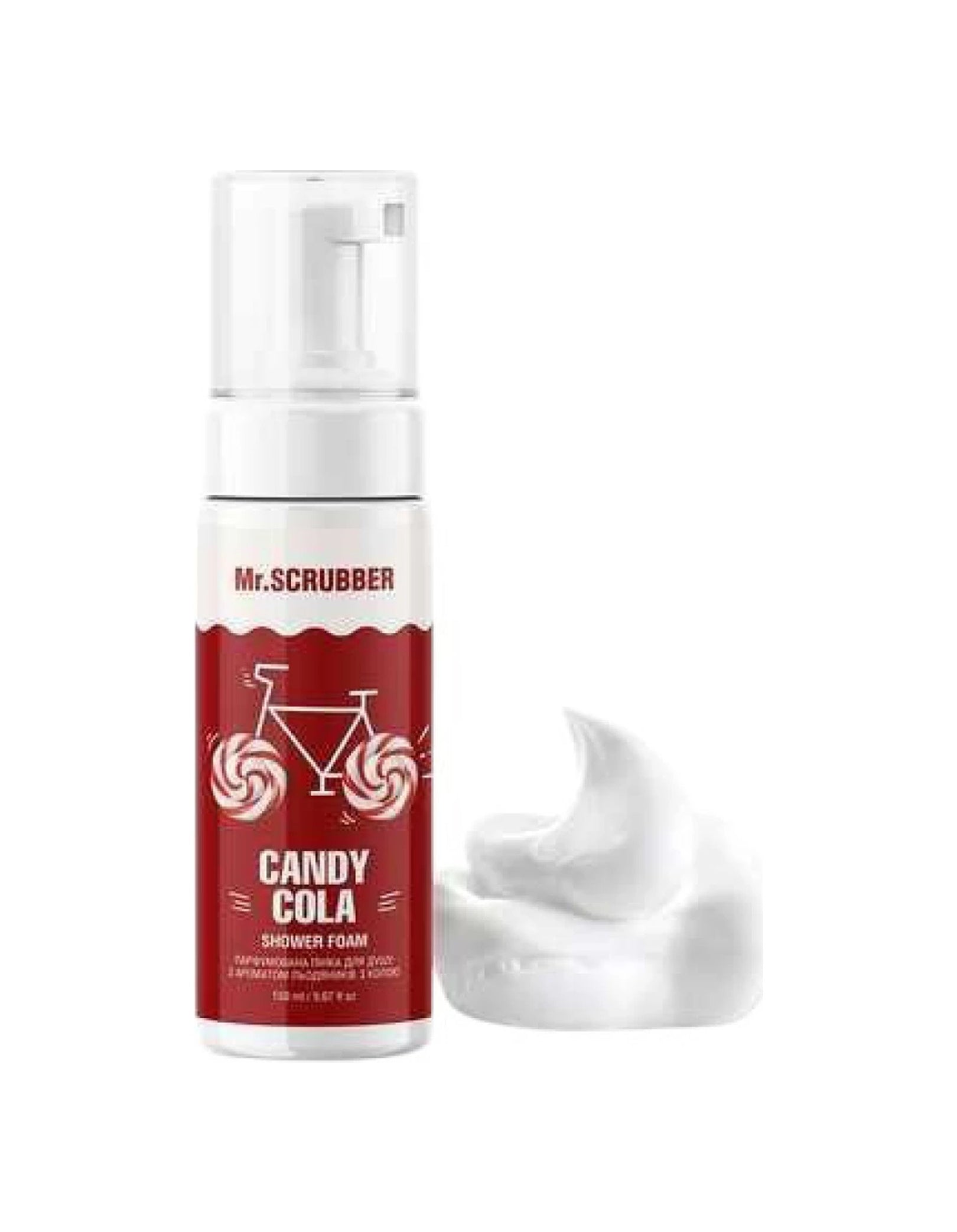 Парфумована пінка для душу з ароматом льодяників з колою Candy Cola