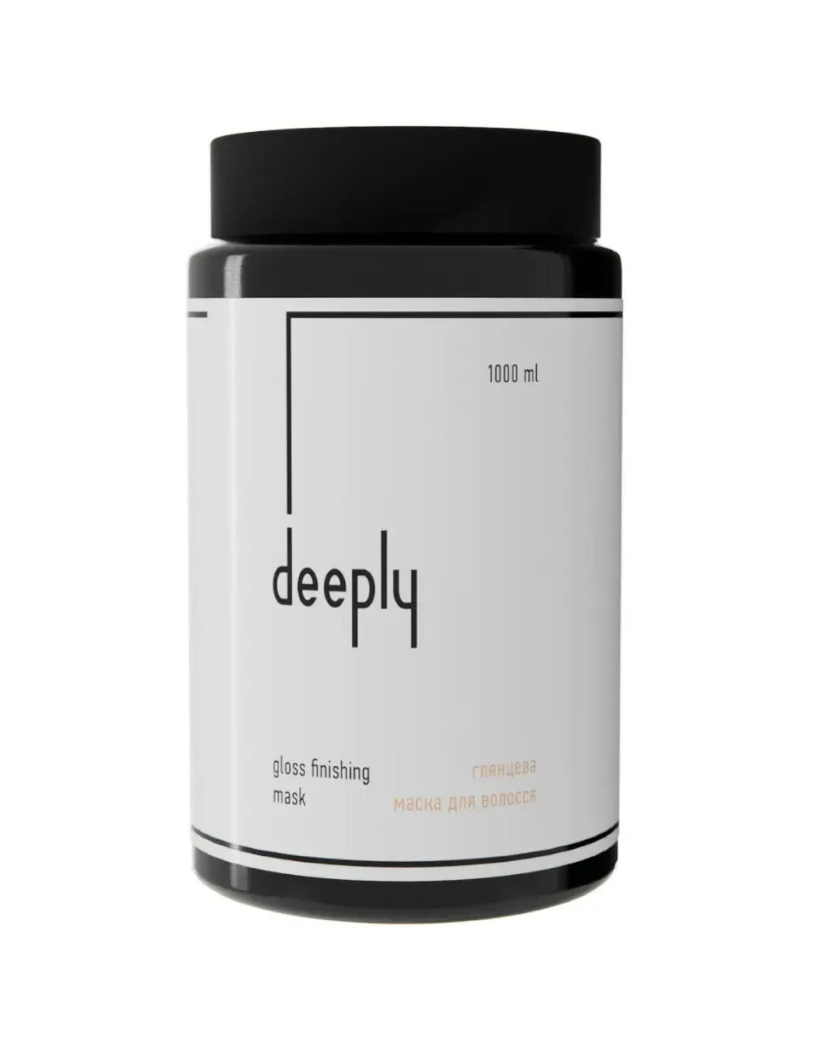 Глянцева маска для волосся Deeply Gloss Finishing — 1000ml