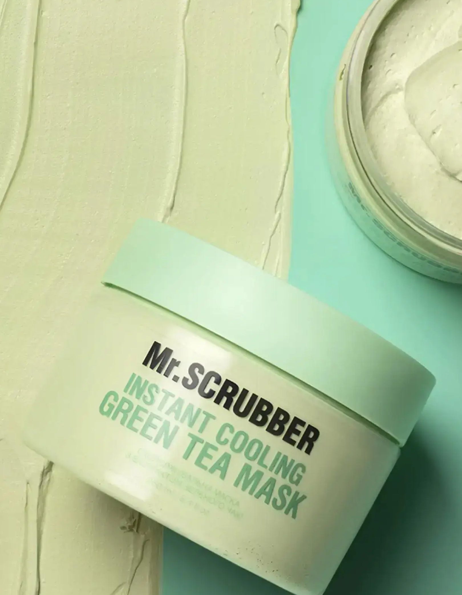 Охолоджувальна маска для обличчя з екстрактом зеленого чаю Instant Cooling Green Tea Mask — фото 2