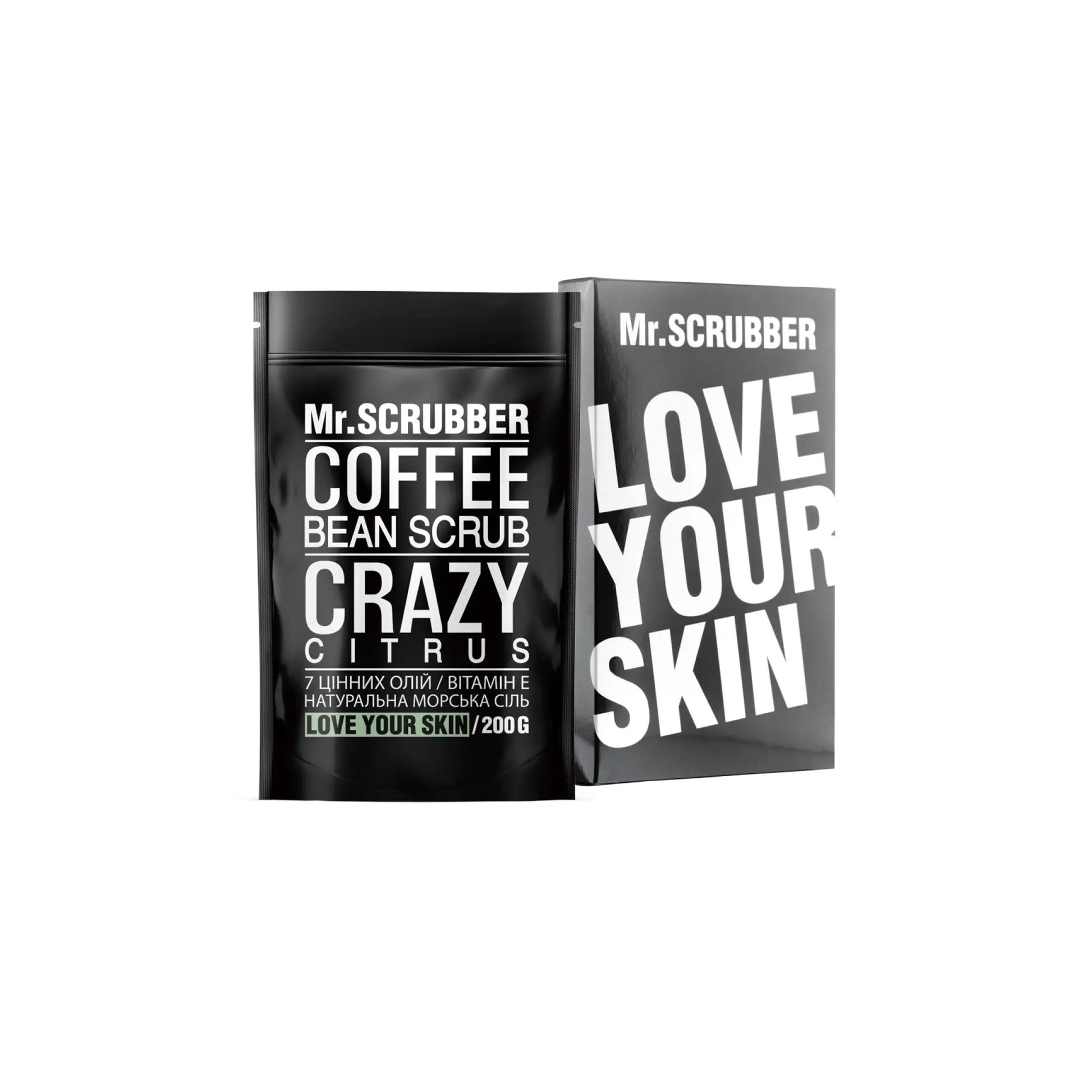 Кавовий скраб для тіла Crazy Citrus - Скраби