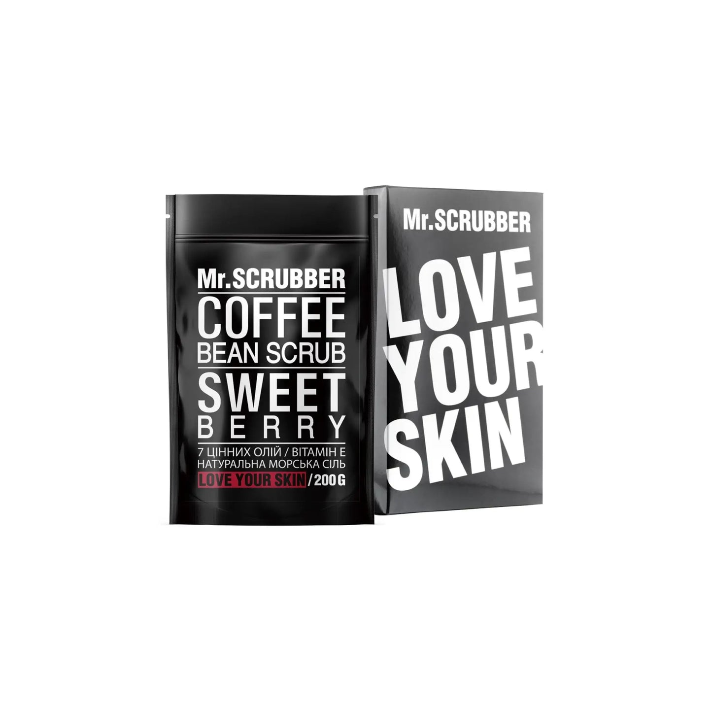 Кавовий скраб для тіла Sweet Berry - Скраби