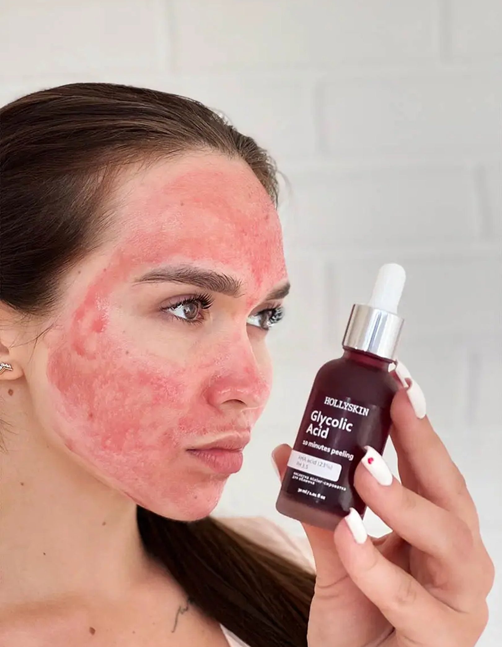 Кислотна пілінг-сироватка для обличчя Glycolic Acid — фото 4