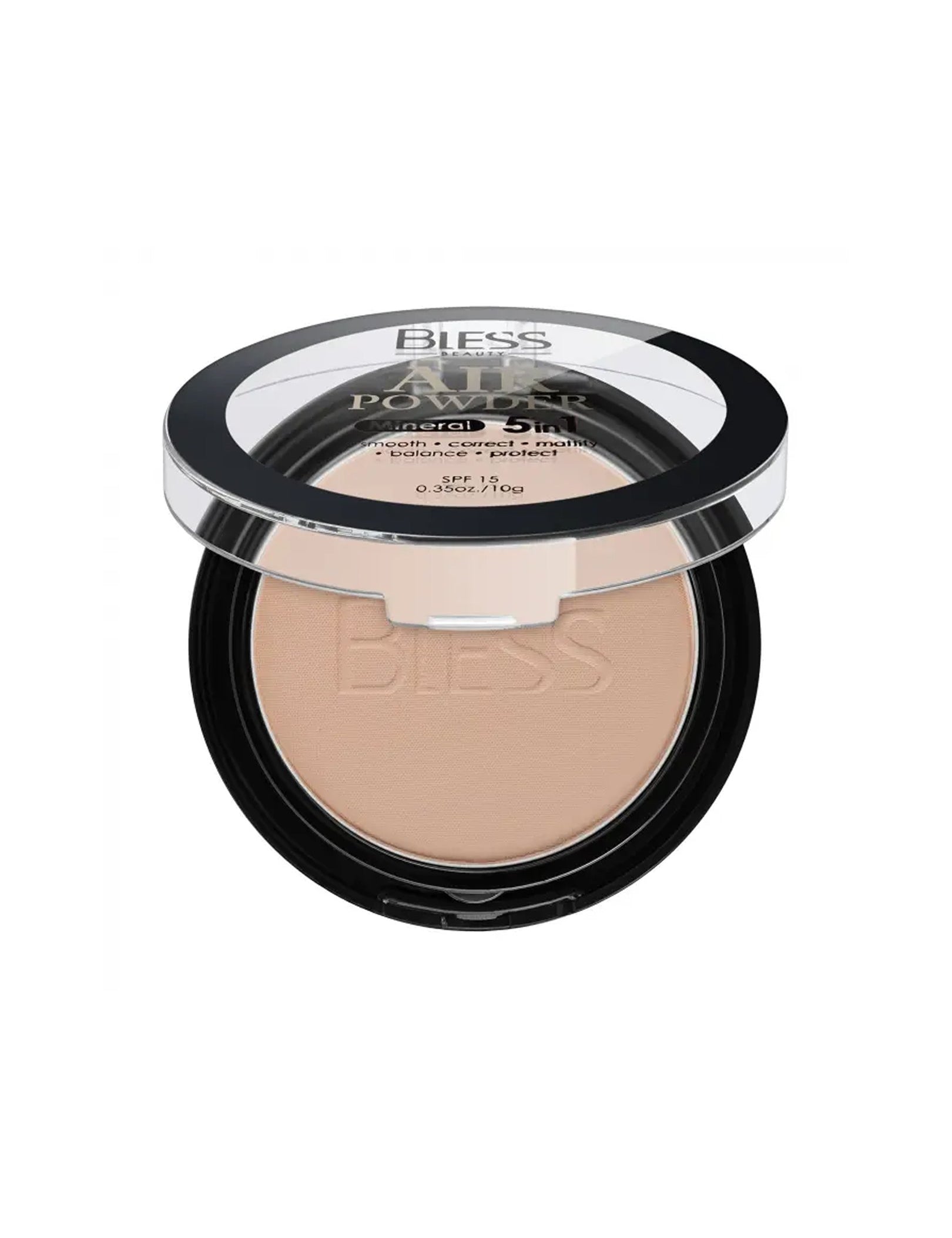 Компактна пудра для обличчя 5 in 1 SPF 15 — №1