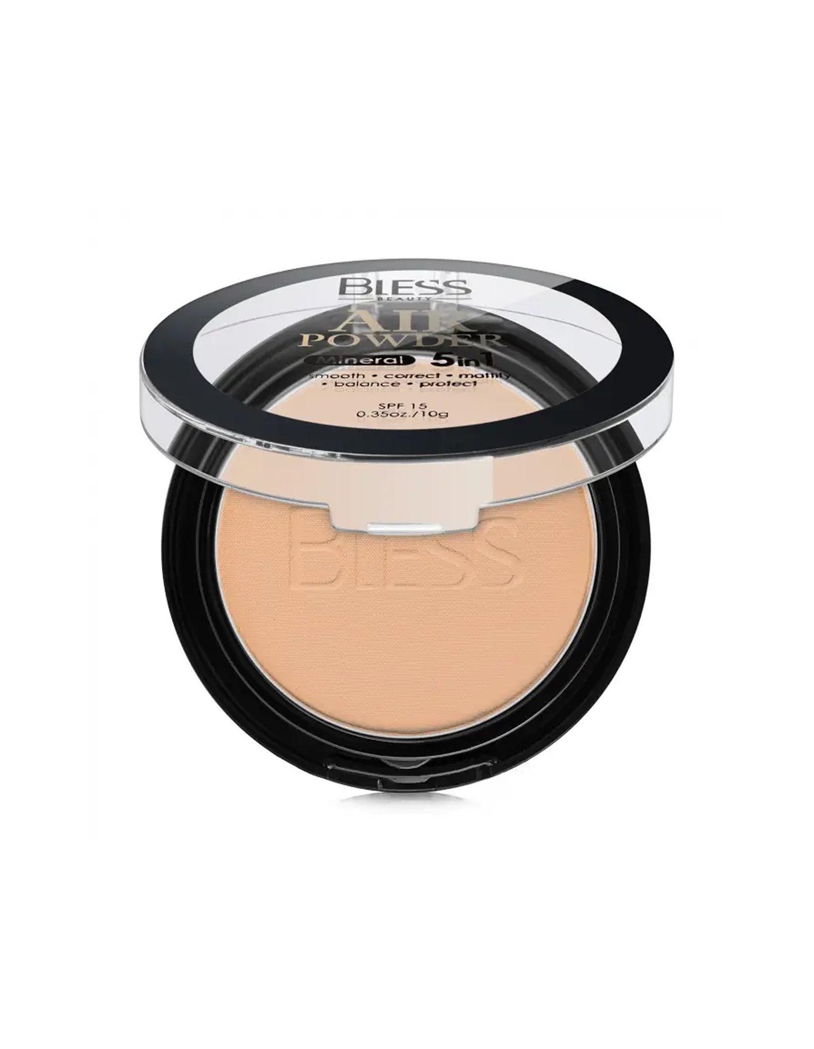 Компактна пудра для обличчя 5 in 1 SPF 15 — №4