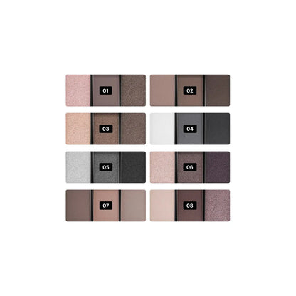 Компактні Тіні Trio Fusion Eyeshadows - Тіні для повік