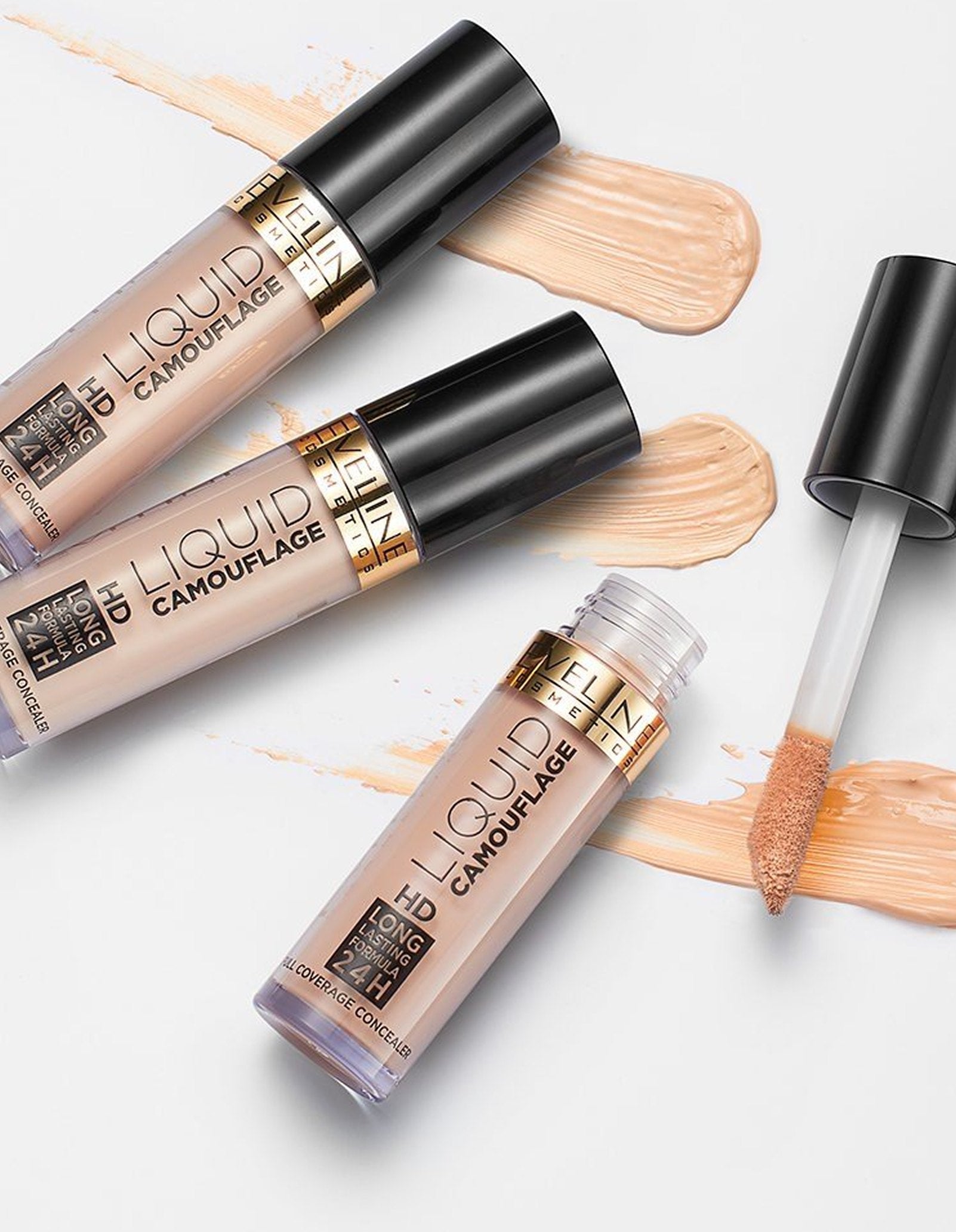 Консилер Liquid Camouflage HD Long Lasting Formula 24h — Eveline Cosmetics