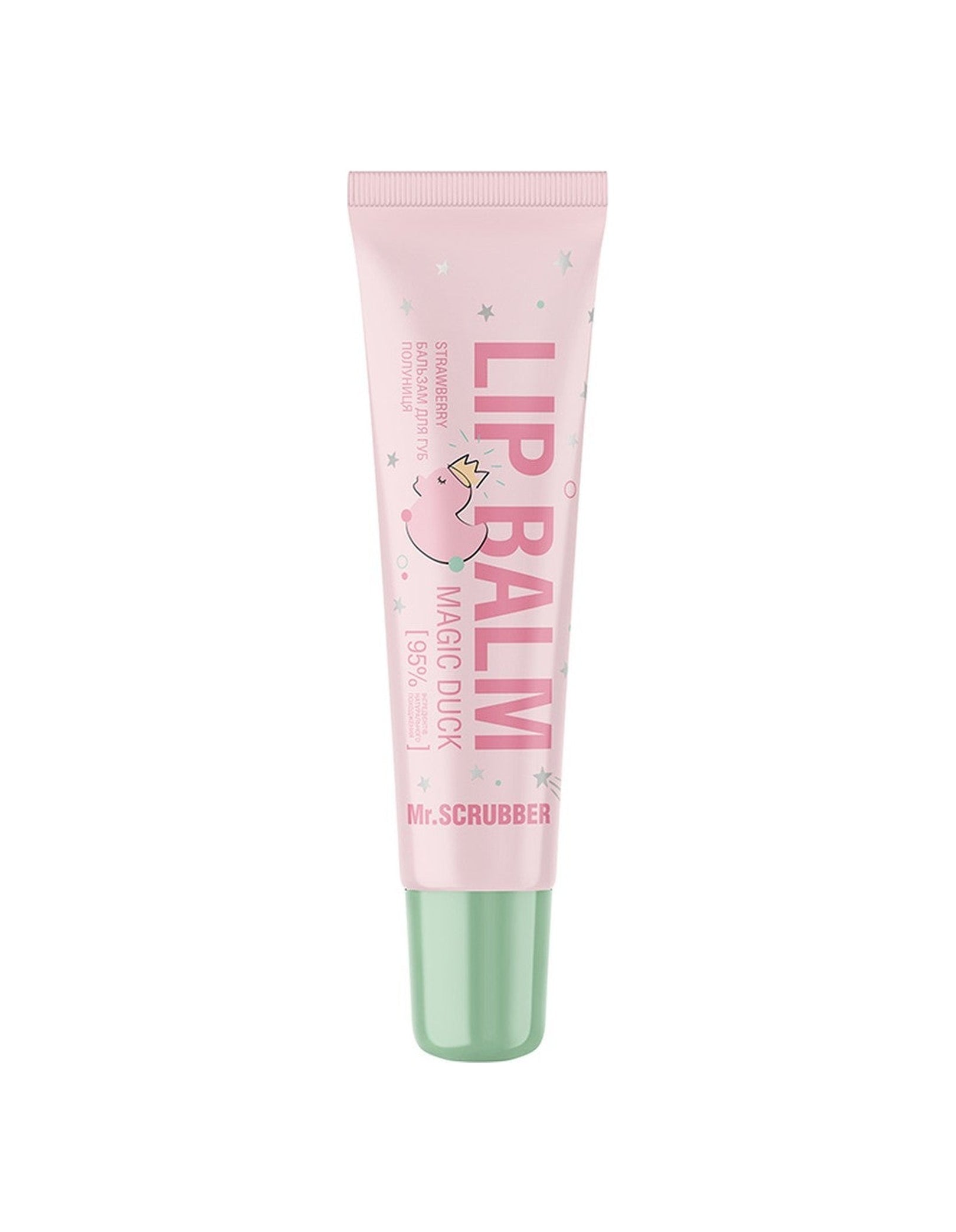 Бальзам для губ із ароматом полуниці Lip Balm Strawberry Magic Duck