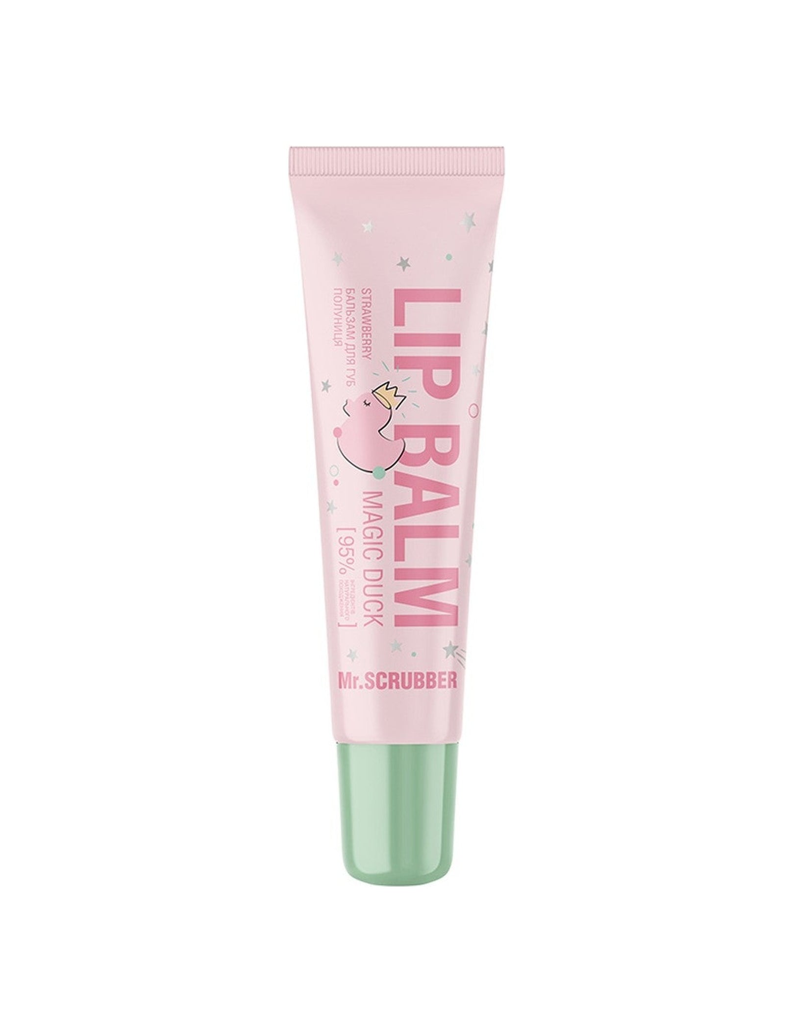 Бальзам для губ із ароматом полуниці Lip Balm Strawberry Magic Duck