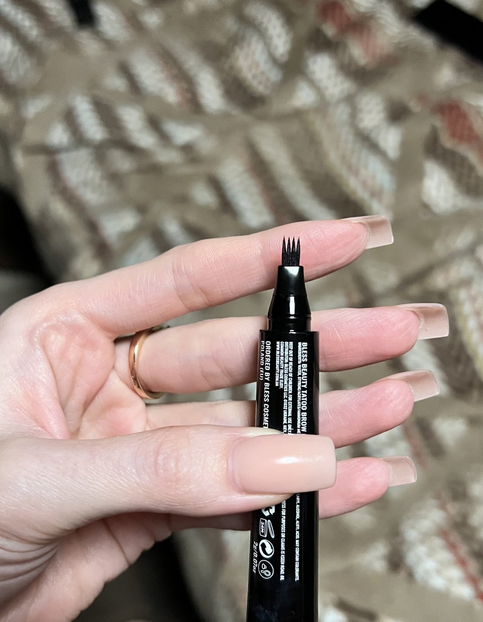 Маркер для брів з ефектом татужу WOW! — Bless Beauty