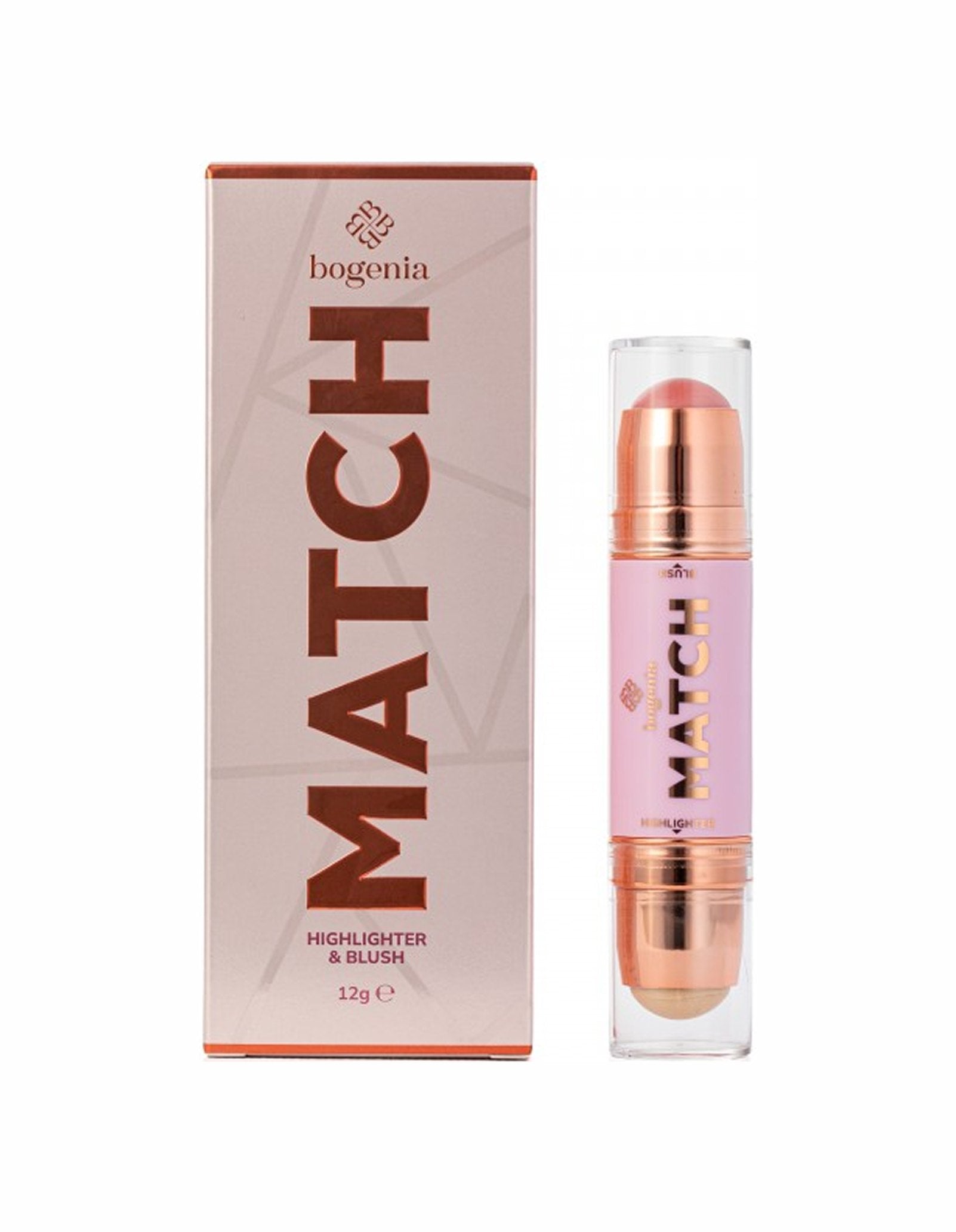 Хайлайтер та румʼяна Match Stick Highlighter & Blush — Bogenia